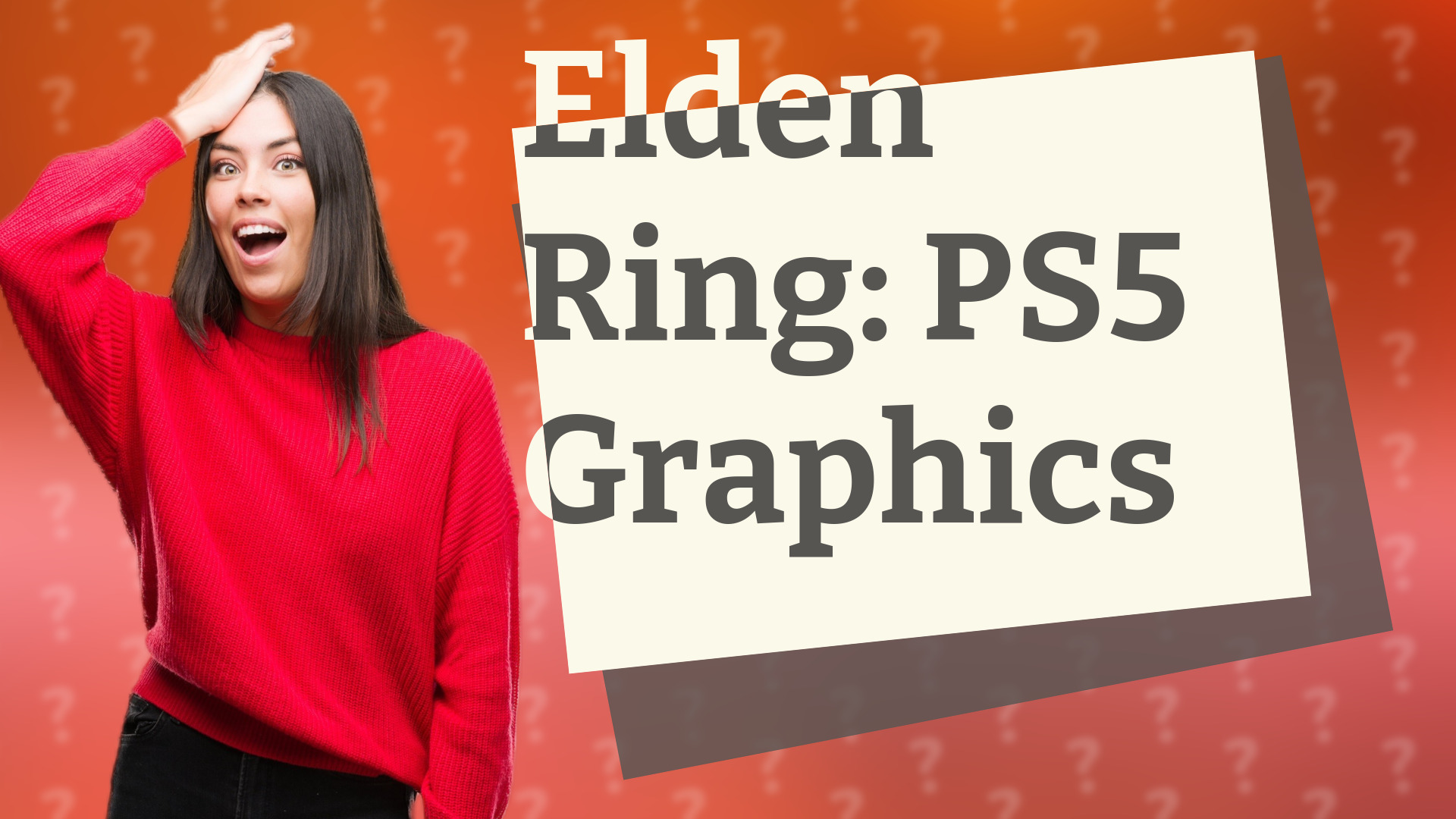 Elden Ring: PS5 Graphics