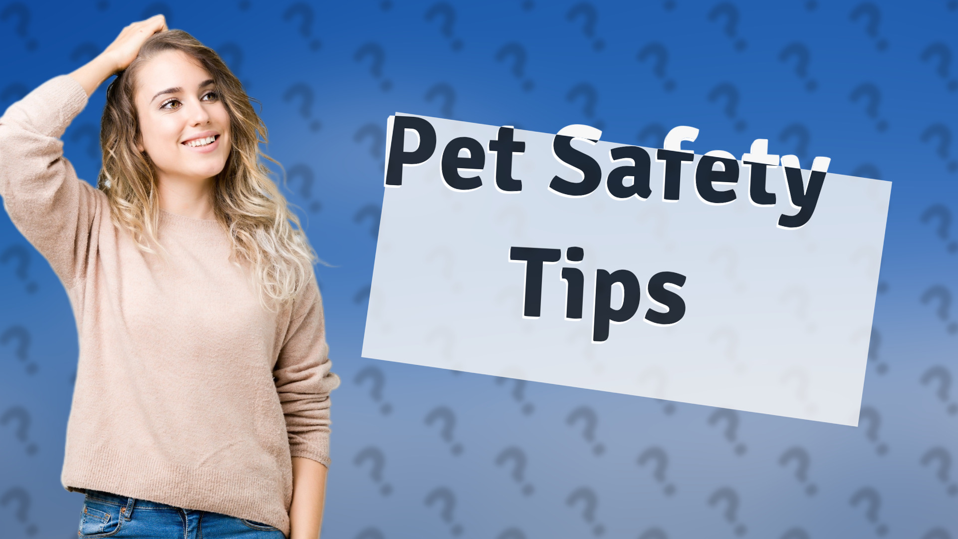 Pet Safety Tips