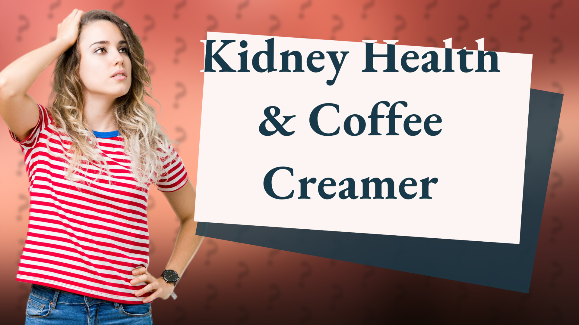 Kidney Health & Coffee Creamer