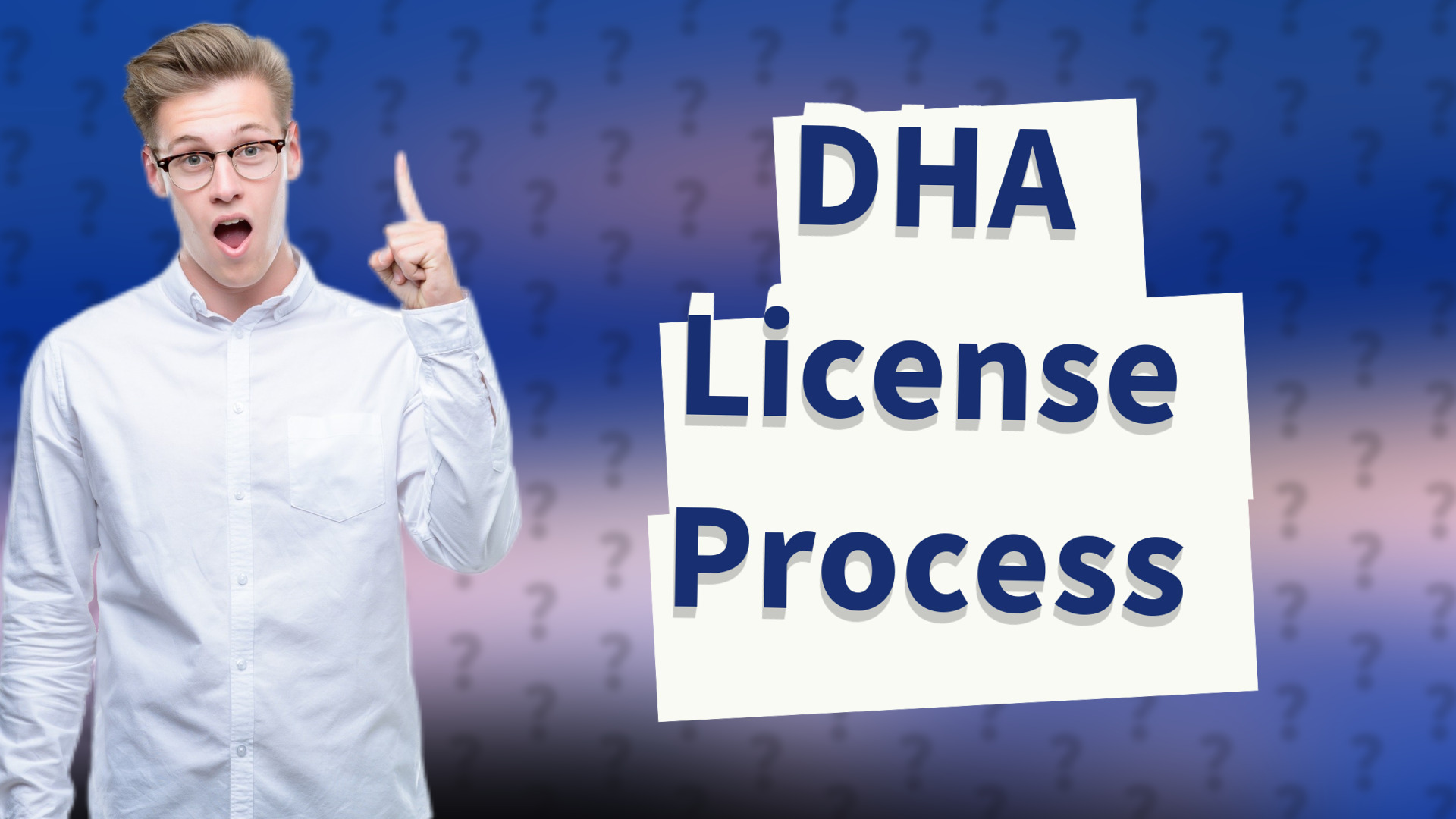 DHA License Process