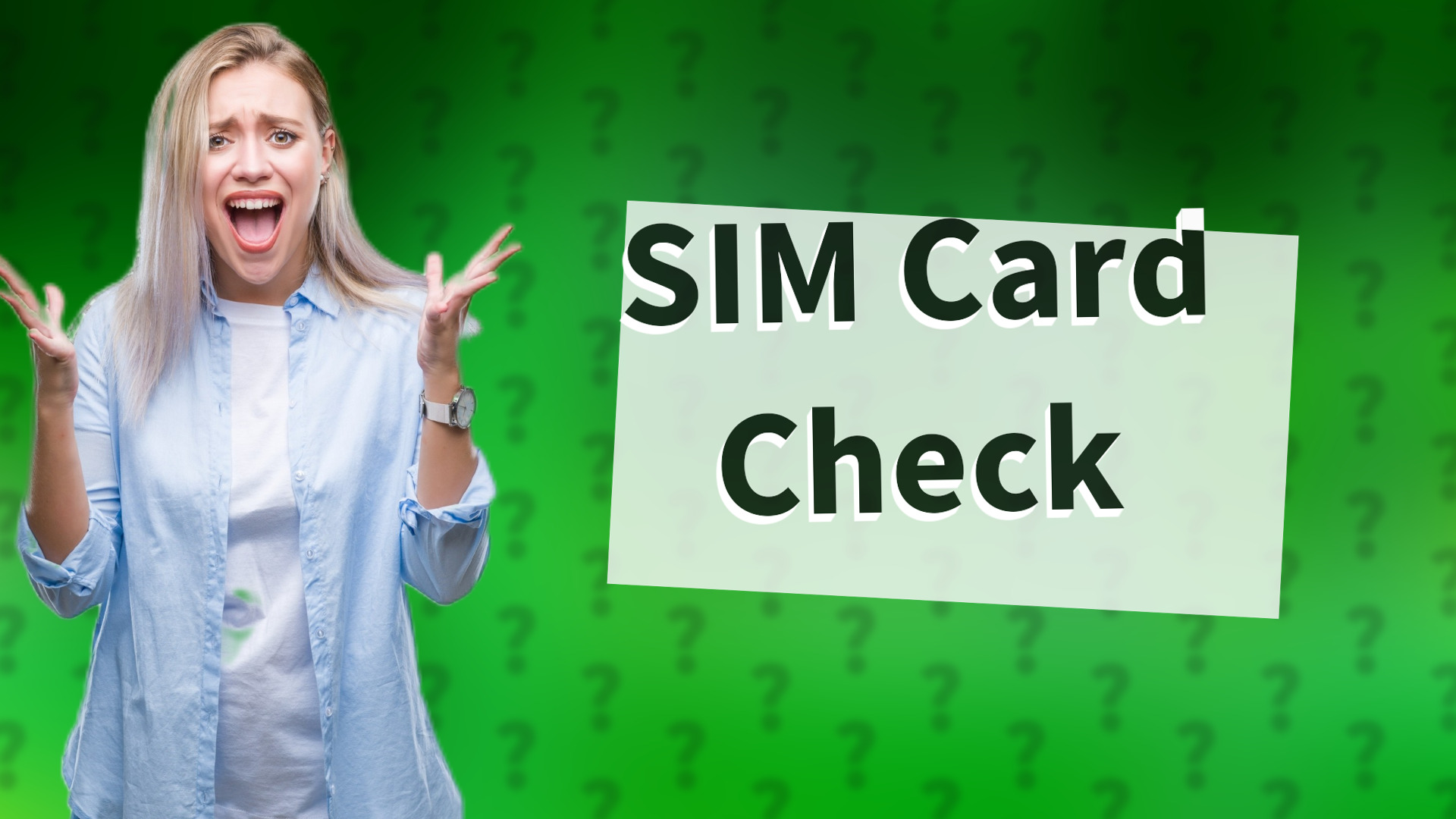 SIM Card Check
