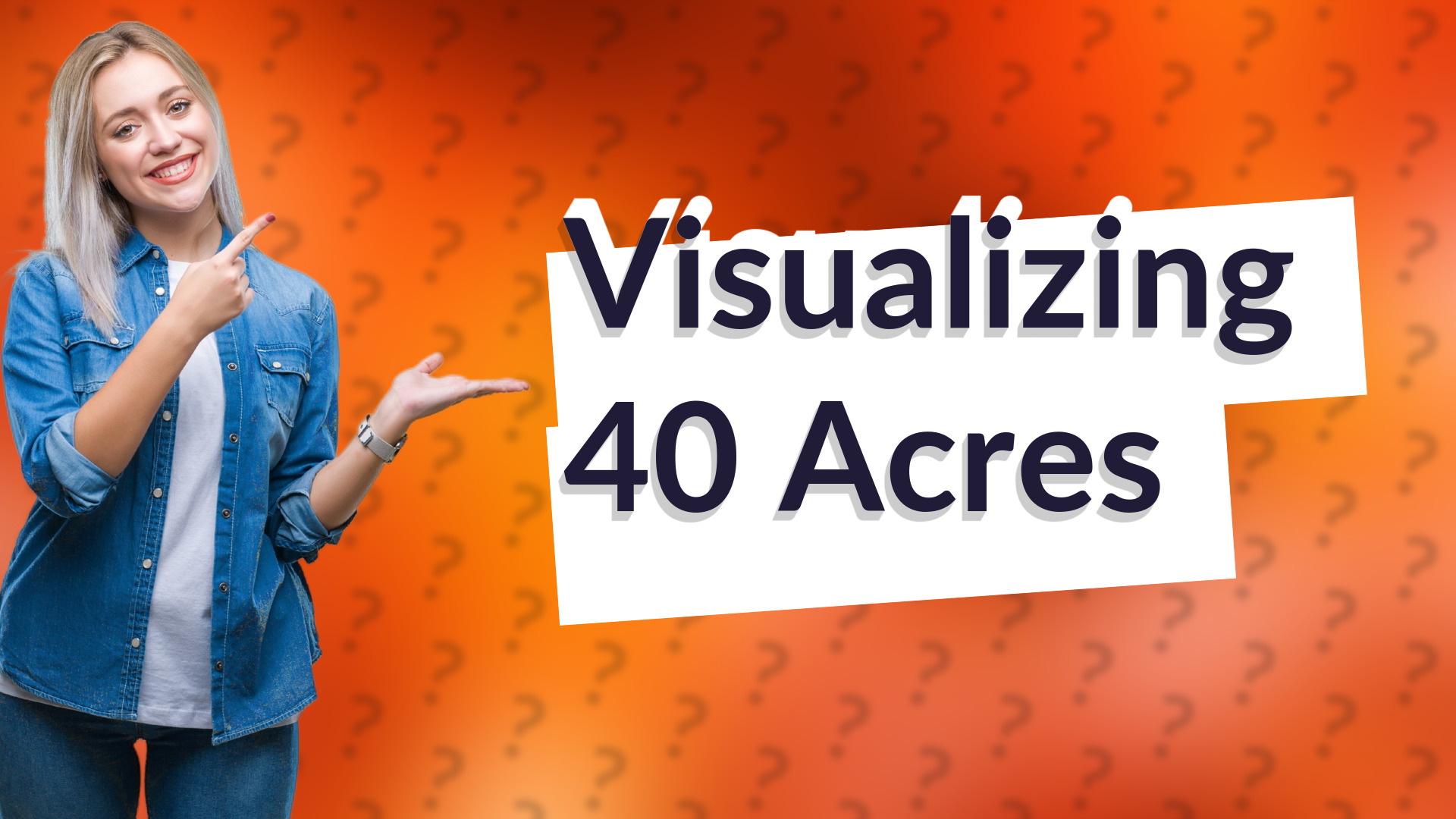 Visualizing 40 Acres