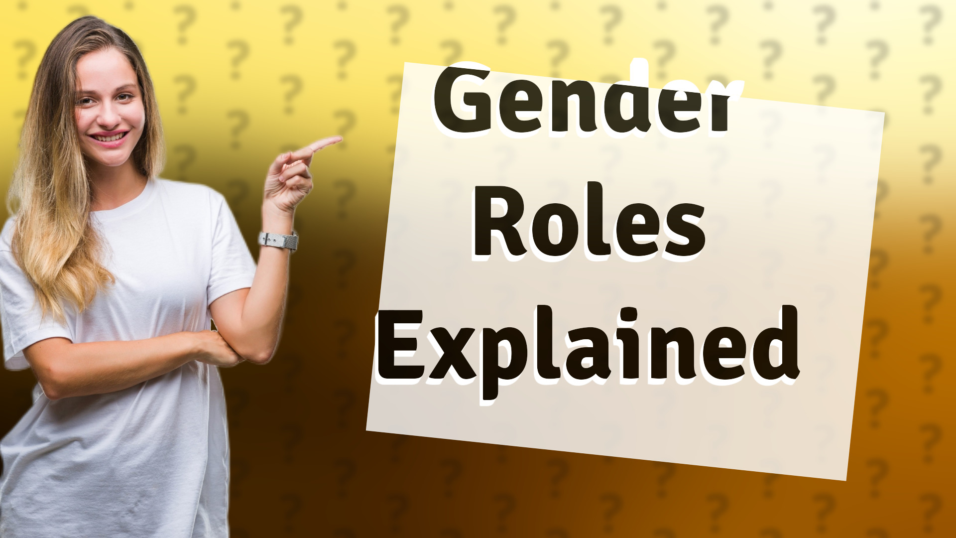 Gender Roles Explained