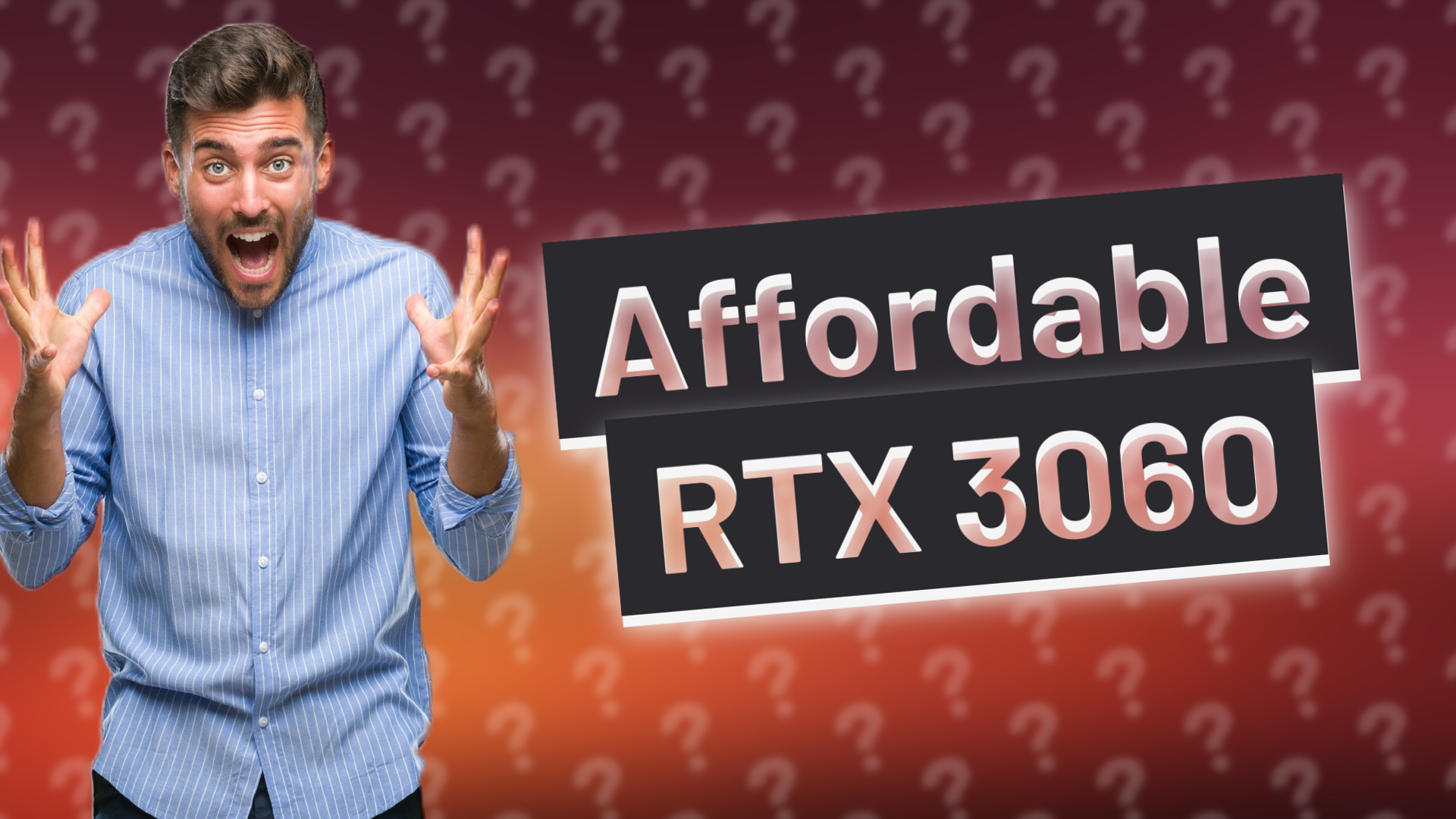 Affordable RTX 3060