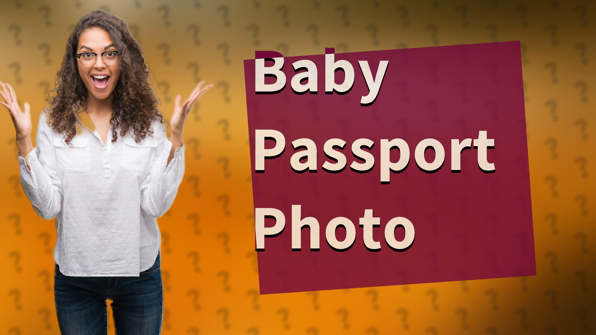 Baby Passport Photo