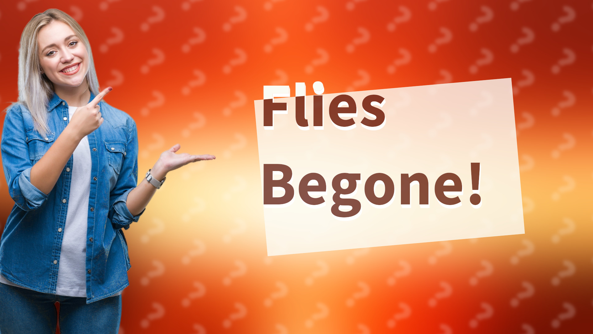 Flies Begone!
