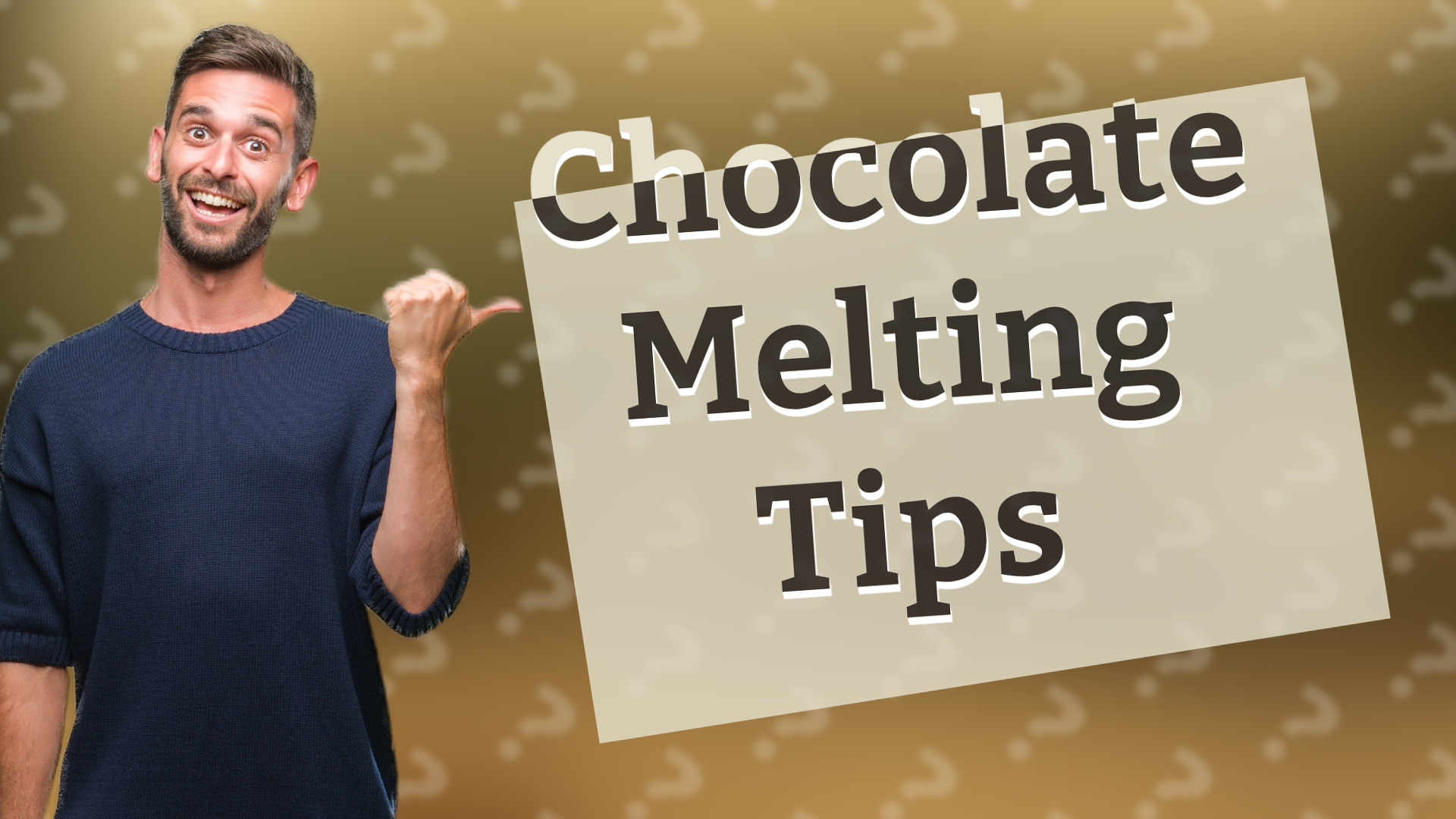 Chocolate Melting Tips