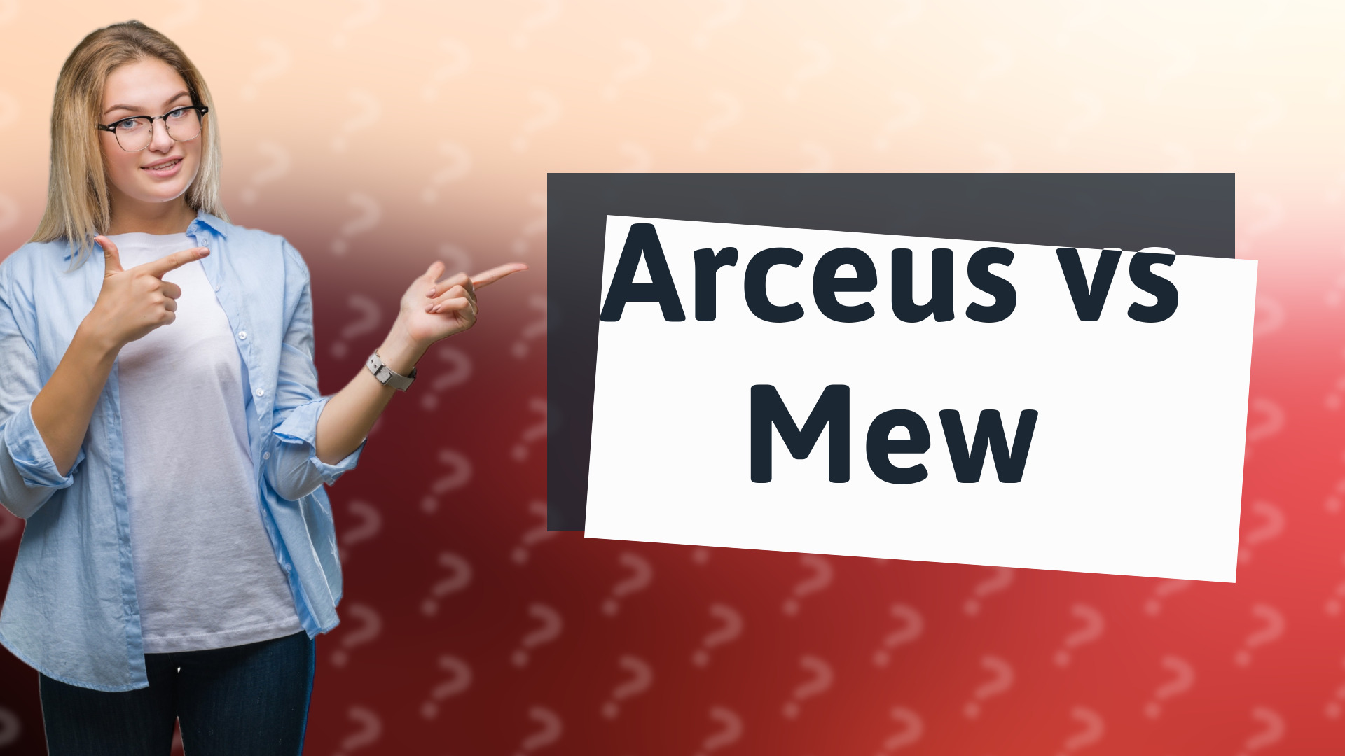 Arceus vs Mew