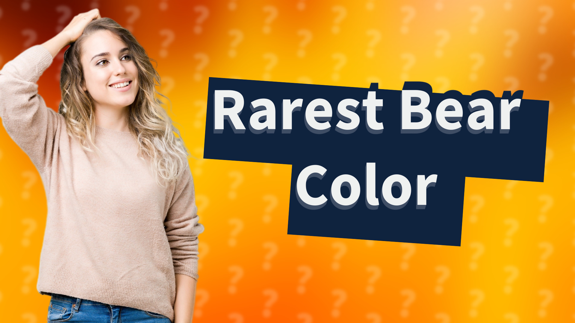 Rarest Bear Color