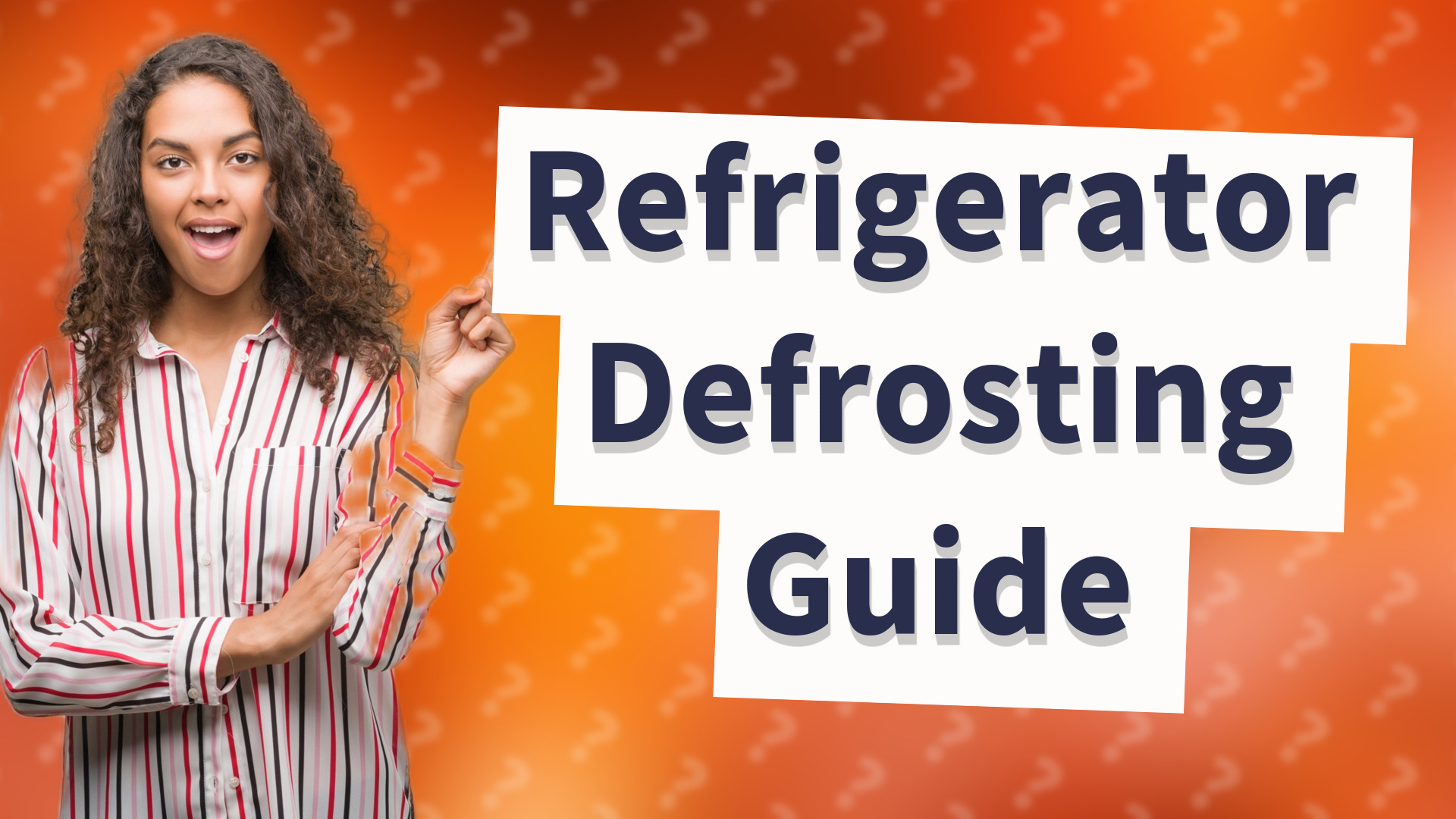 Refrigerator Defrosting Guide
