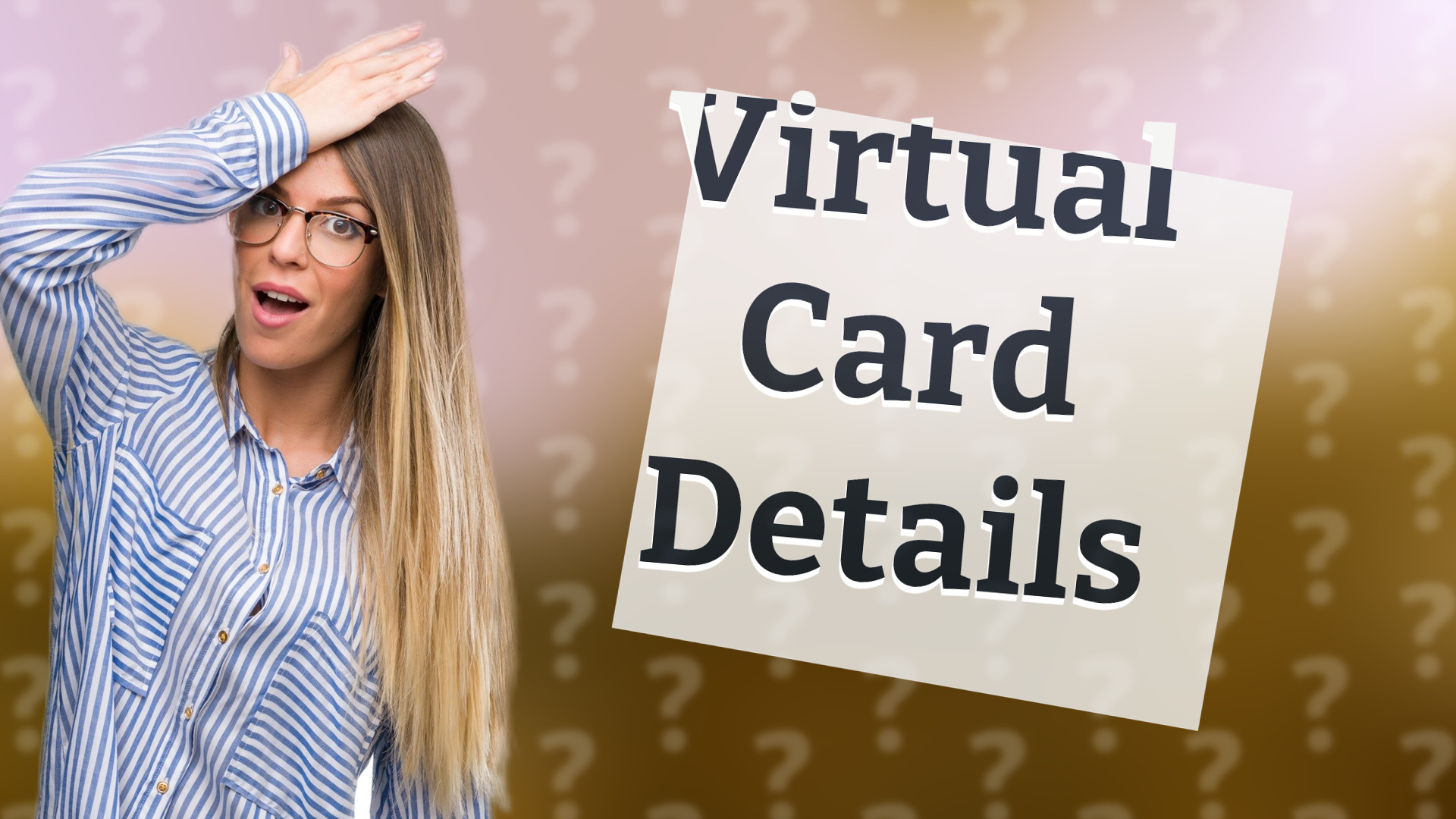Virtual Card Details