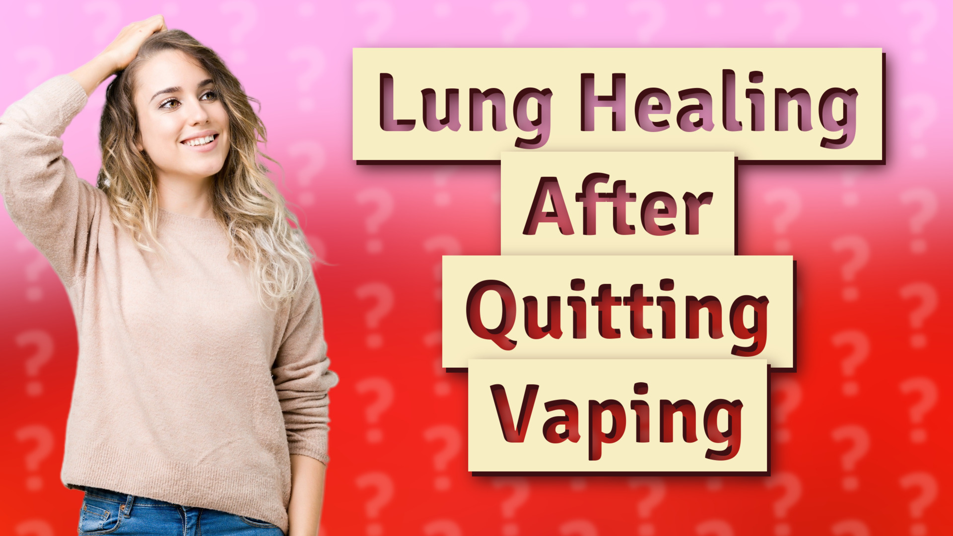 Lung Healing After Quitting Vaping