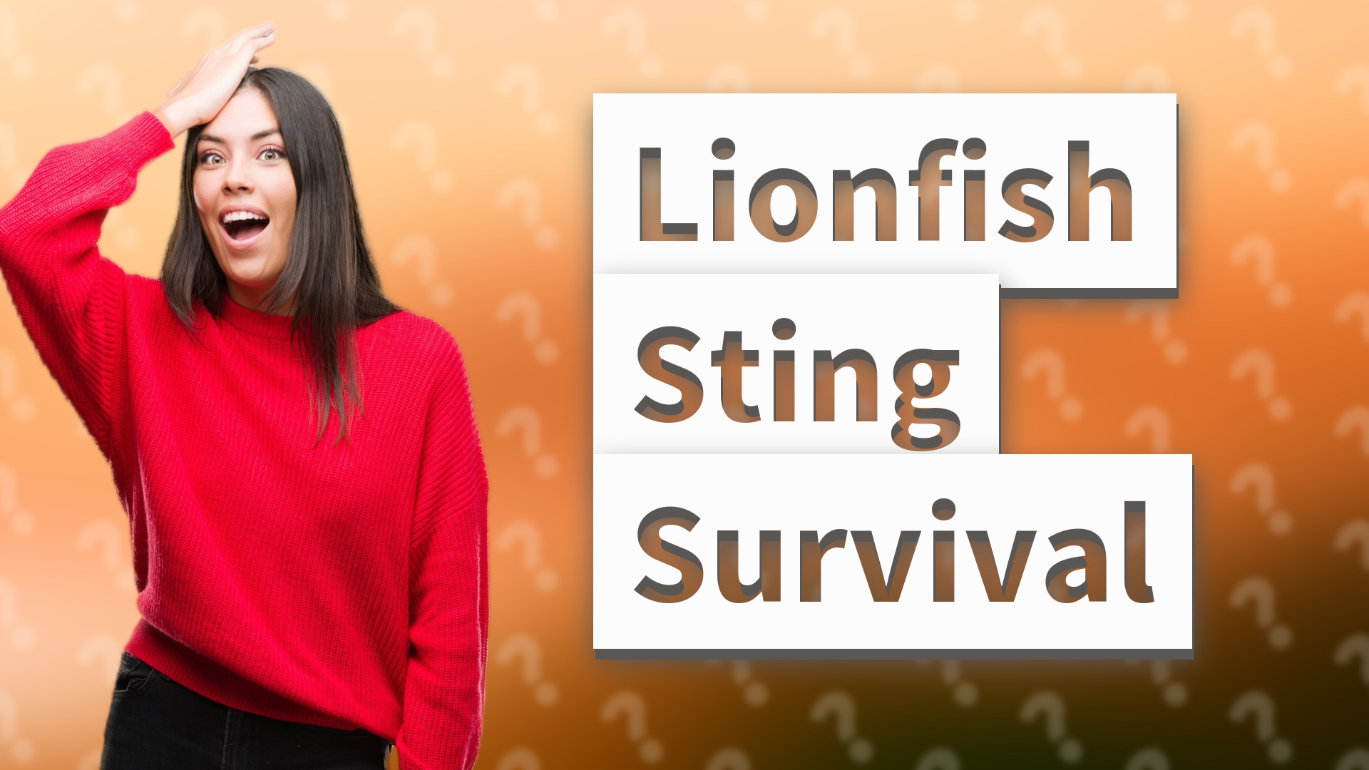 Lionfish Sting Survival