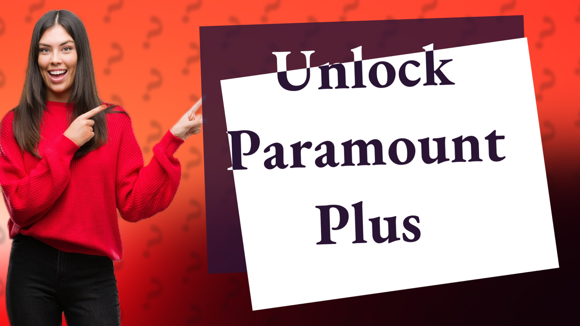 Unlock Paramount Plus