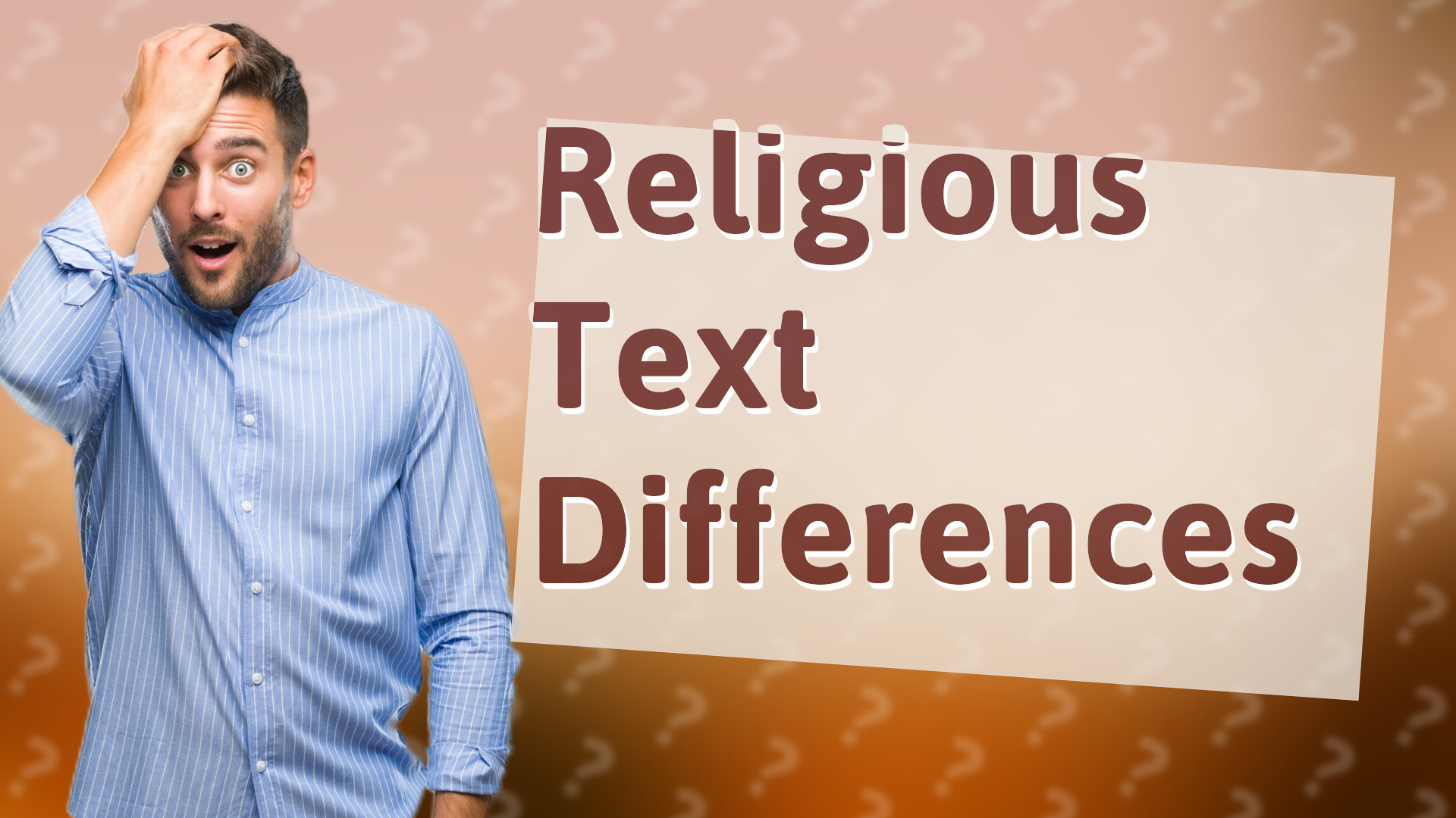 Religious Text Differences