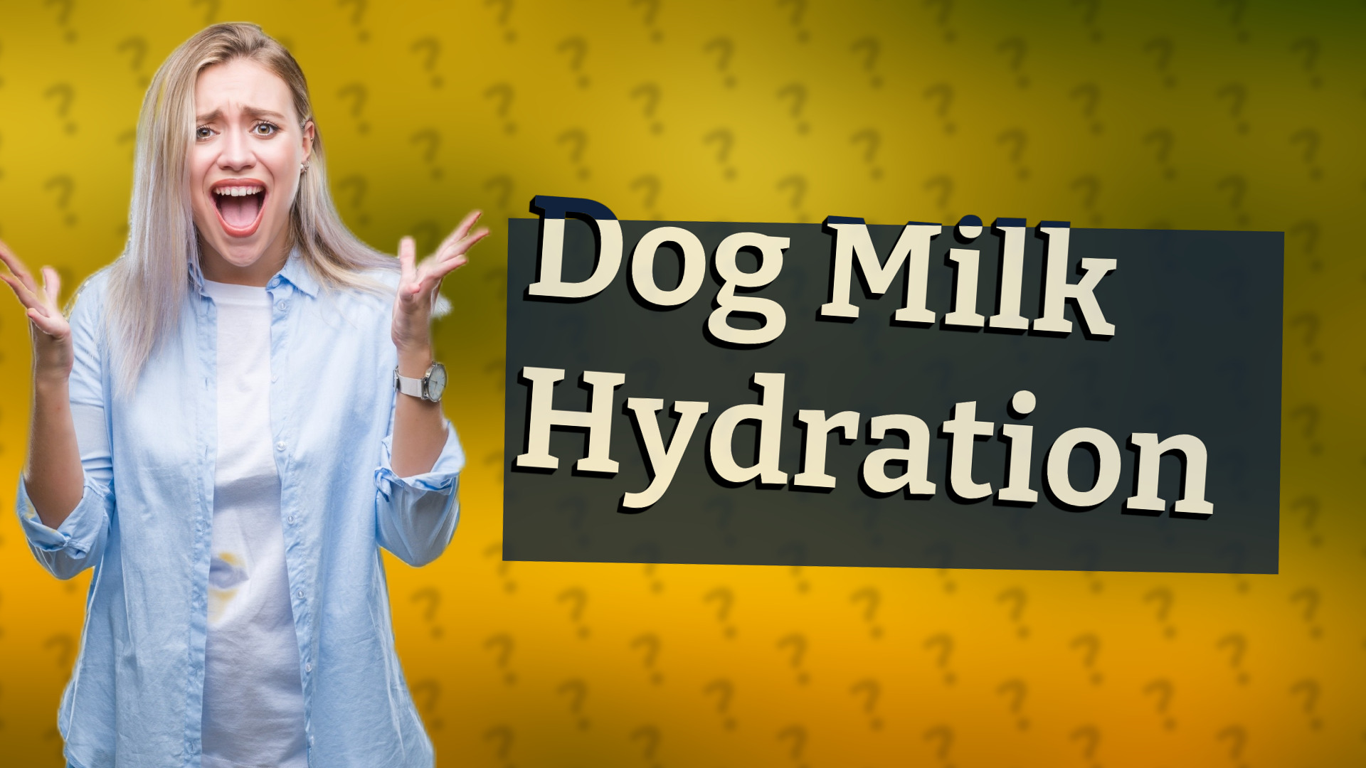 Dog Milk Hydration