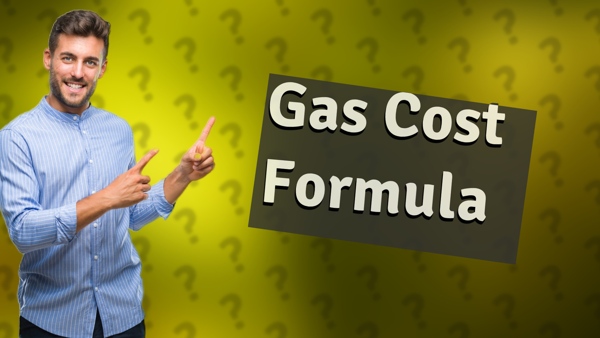 Gas Cost Formula