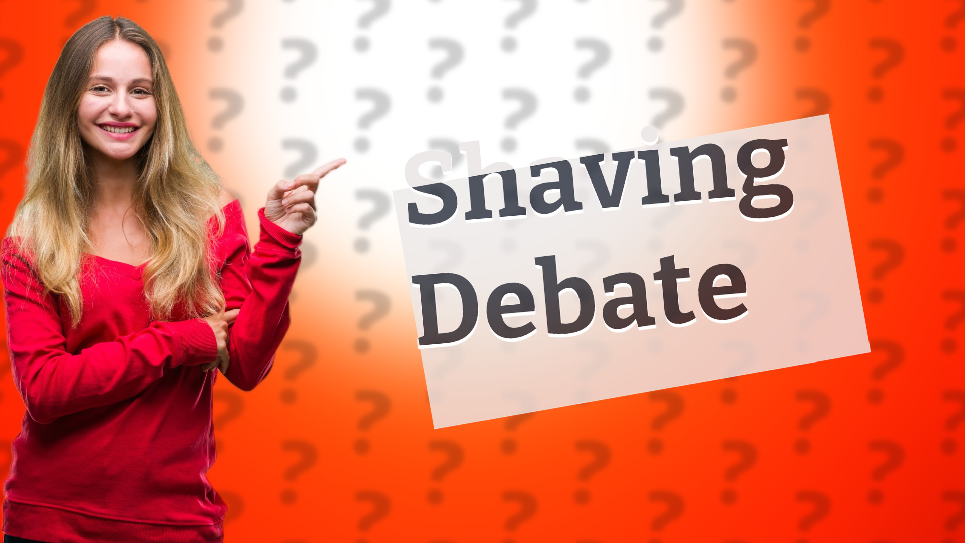 Shaving Debate
