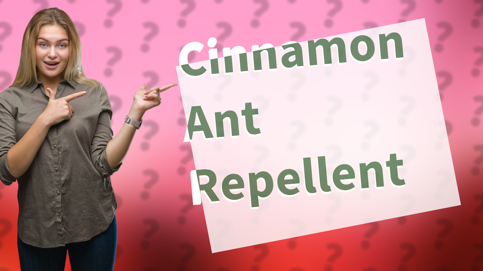 Cinnamon Ant Repellent
