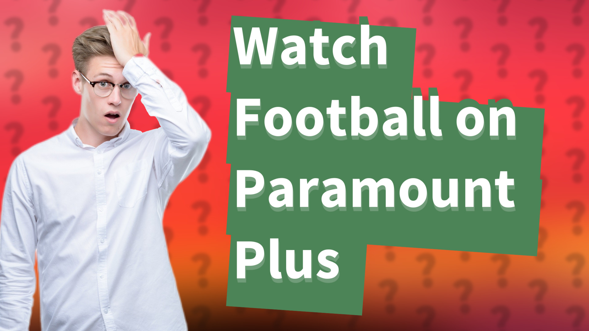 Watch Football on Paramount Plus
