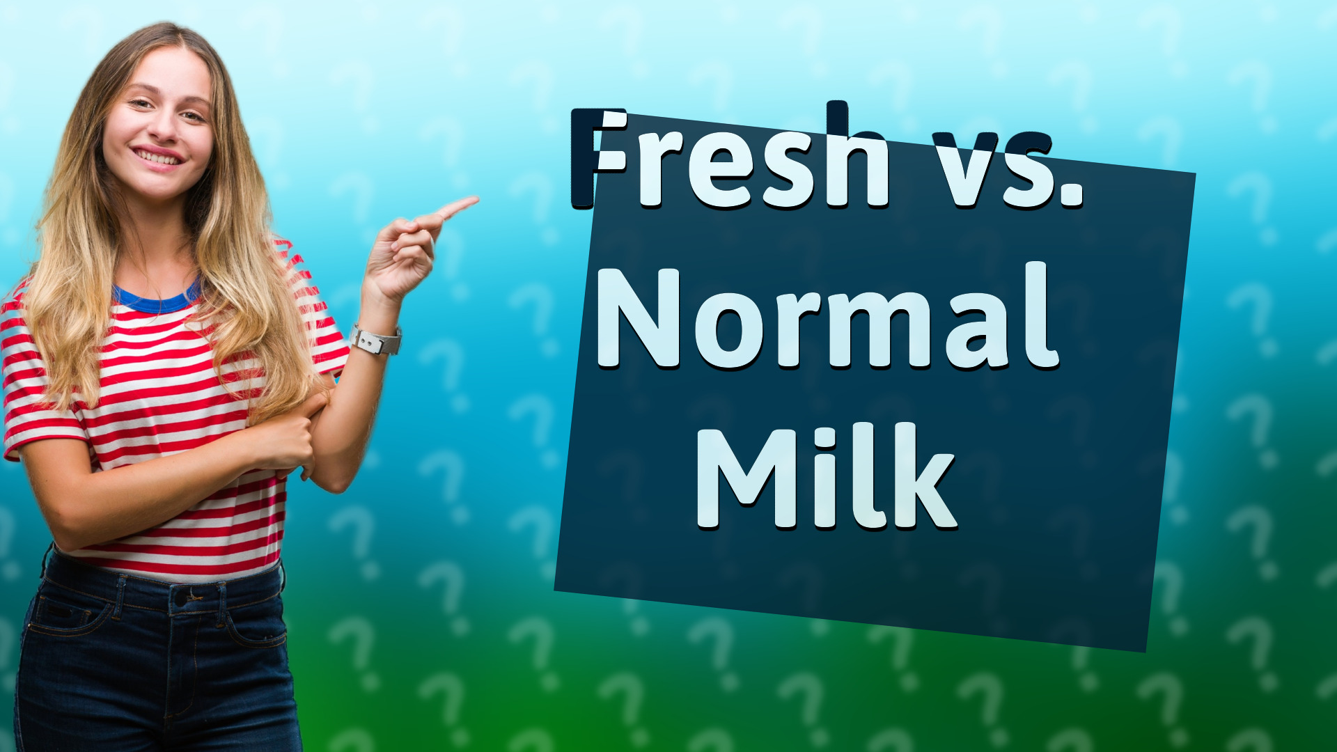 Fresh vs. Normal Milk