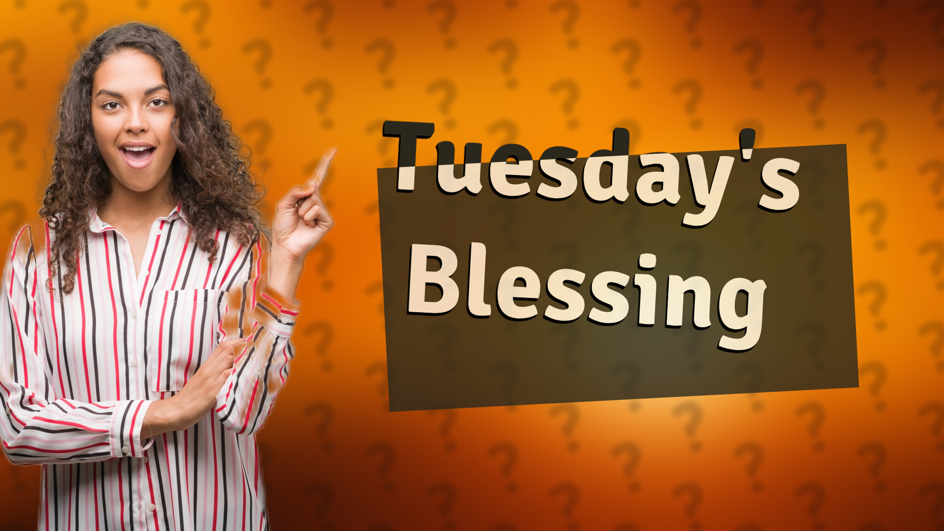 Tuesday's Blessing
