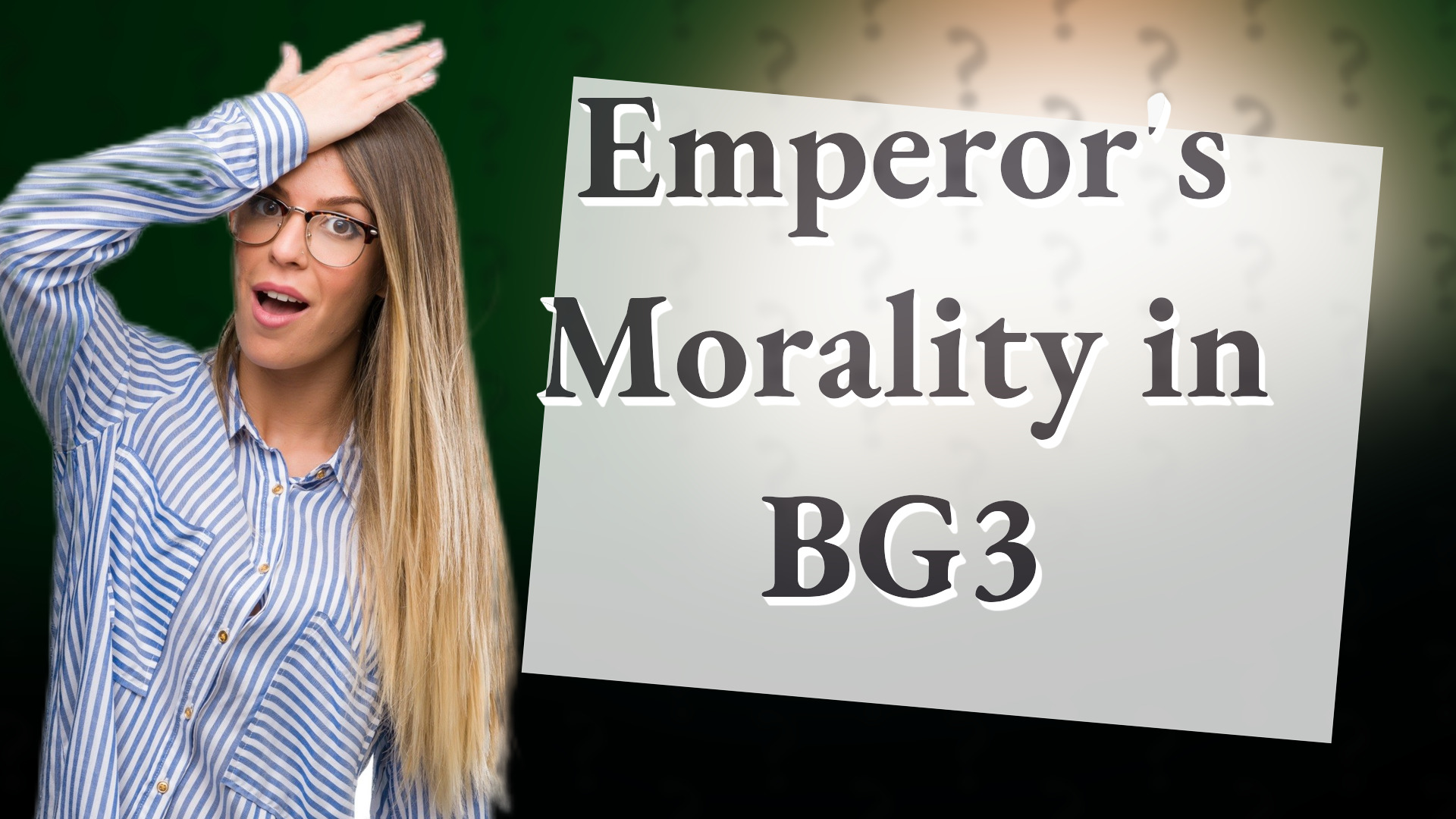 Emperor's Morality in BG3