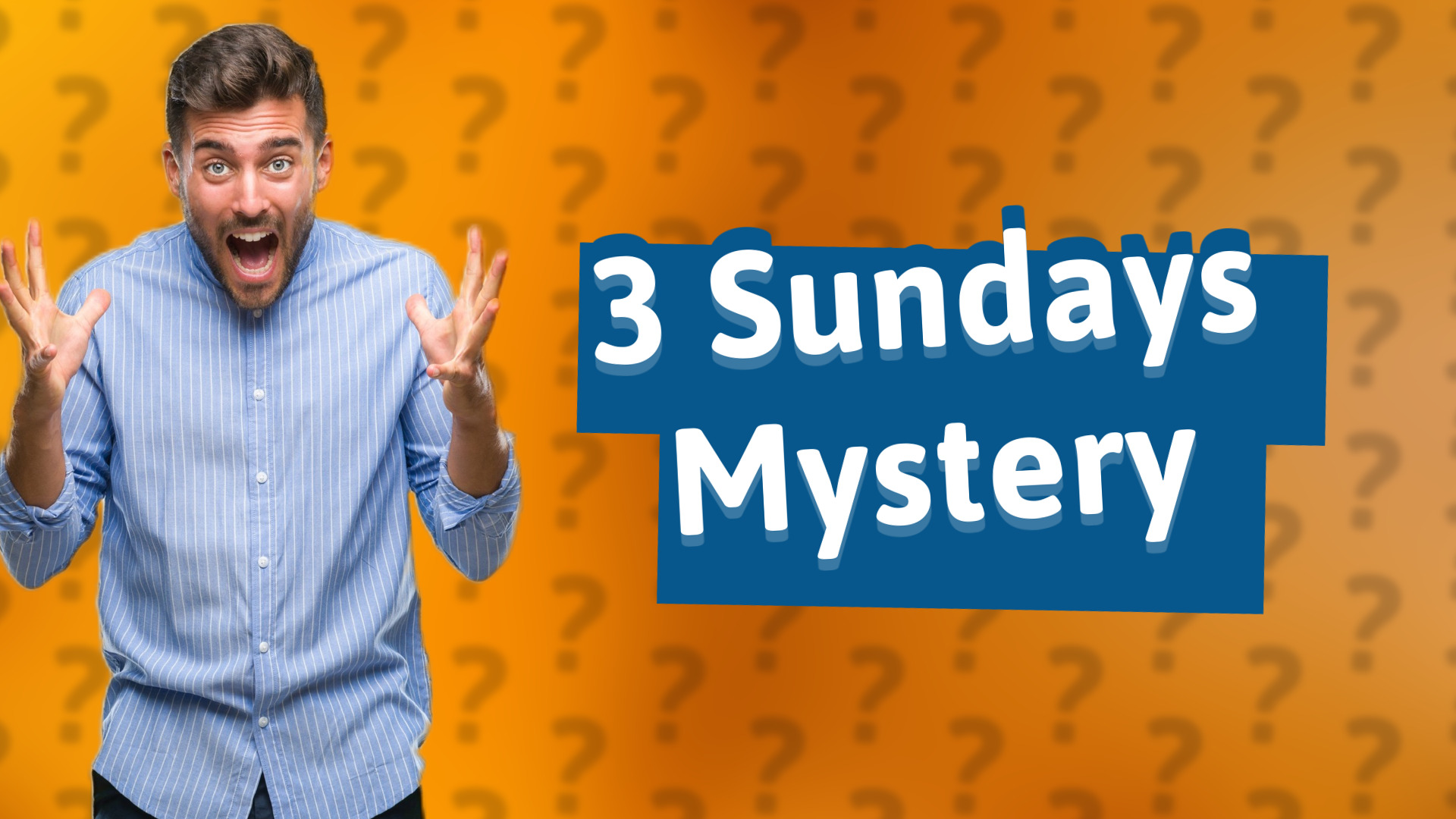 3 Sundays Mystery