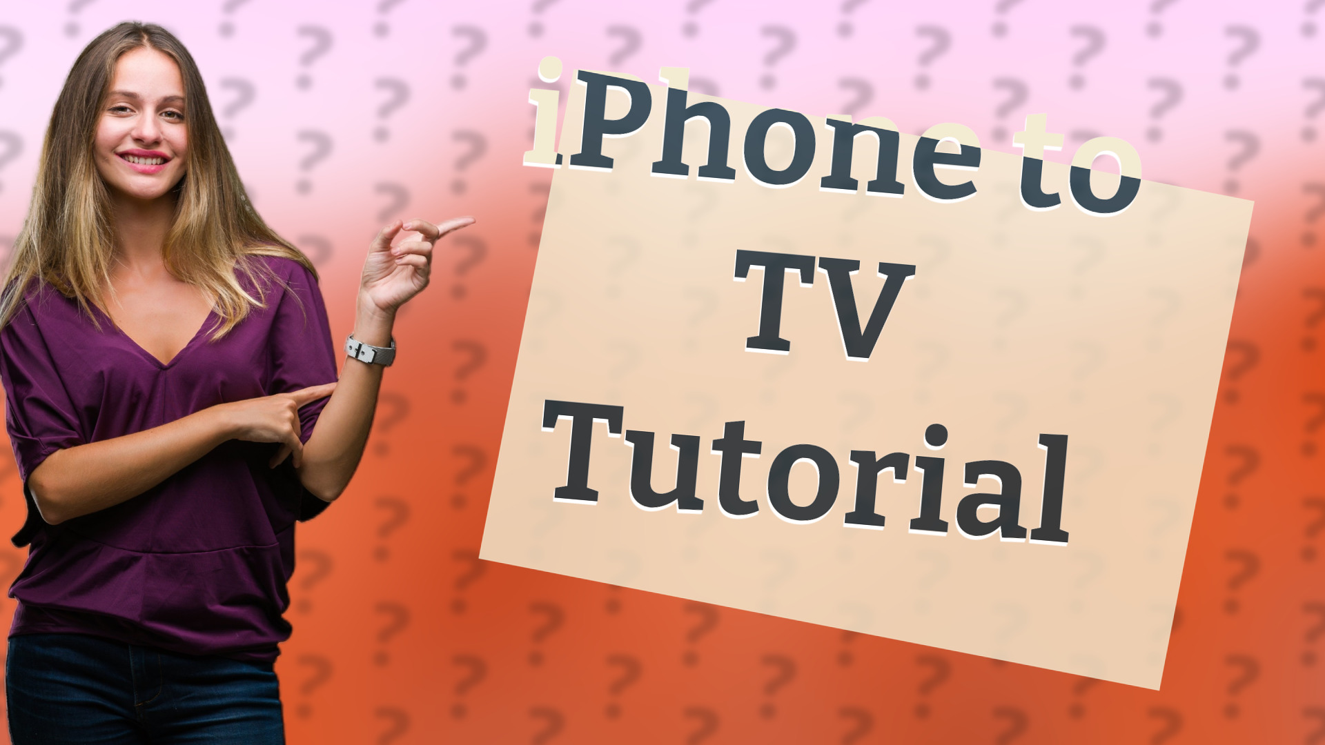 iPhone to TV Tutorial