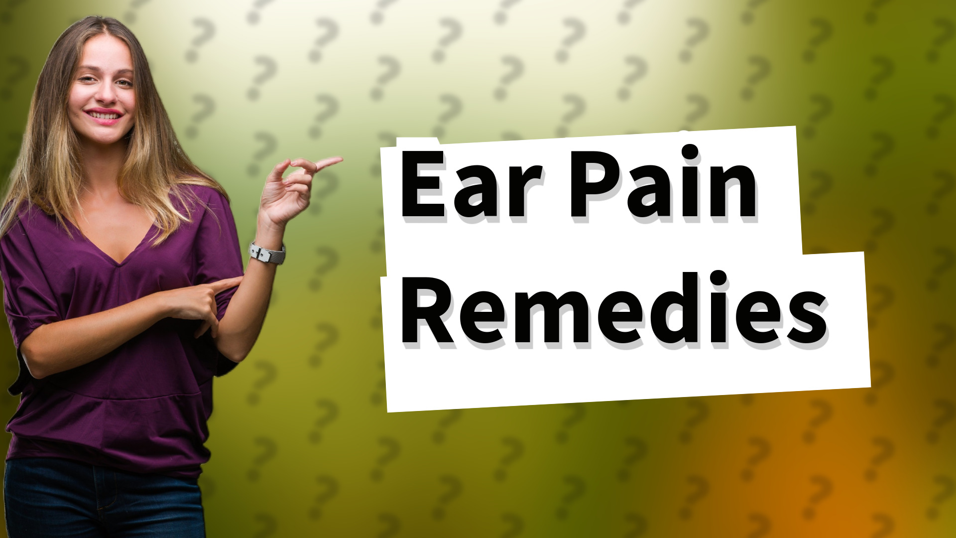 Ear Pain Remedies