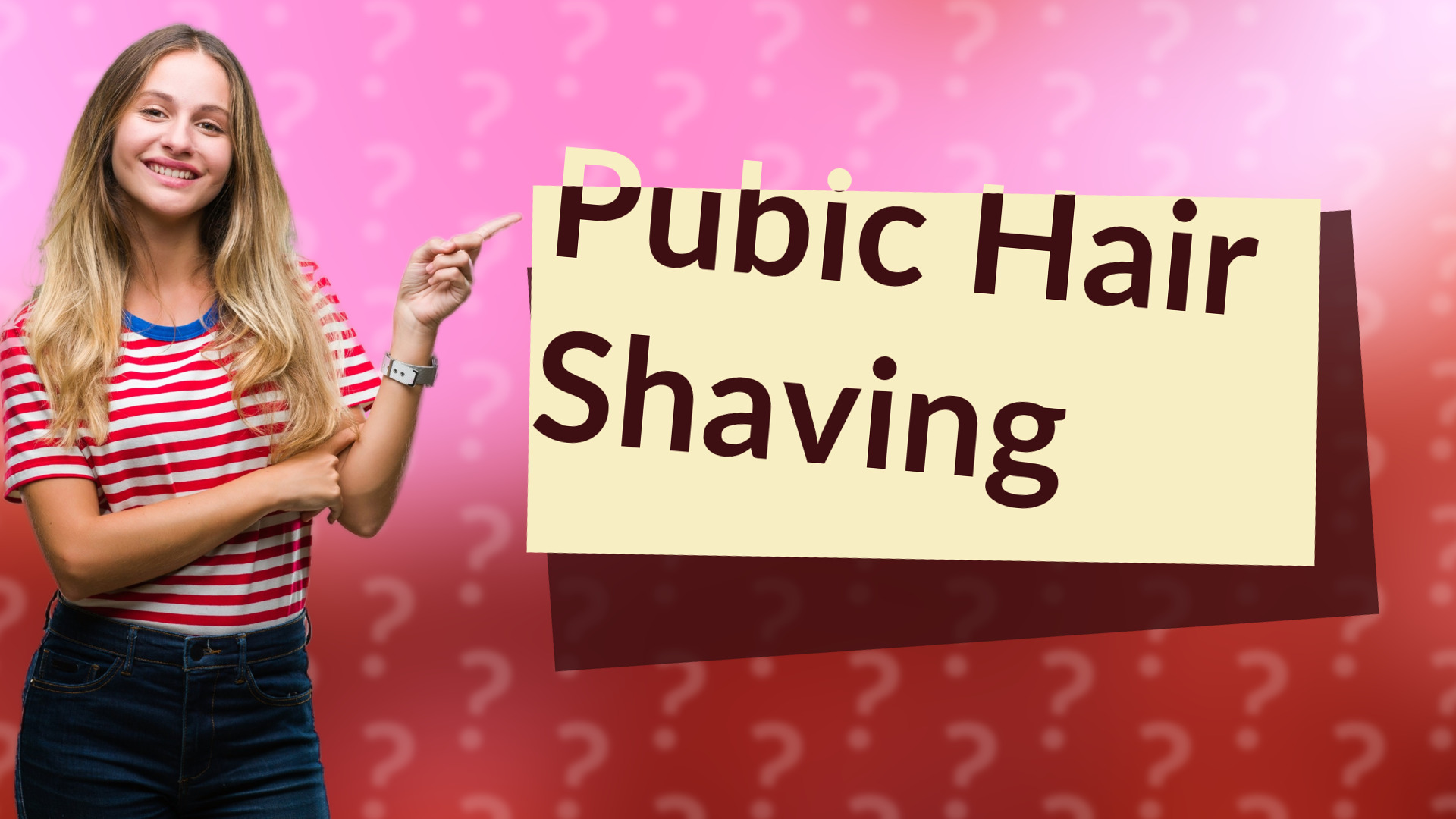 Pubic Hair Shaving
