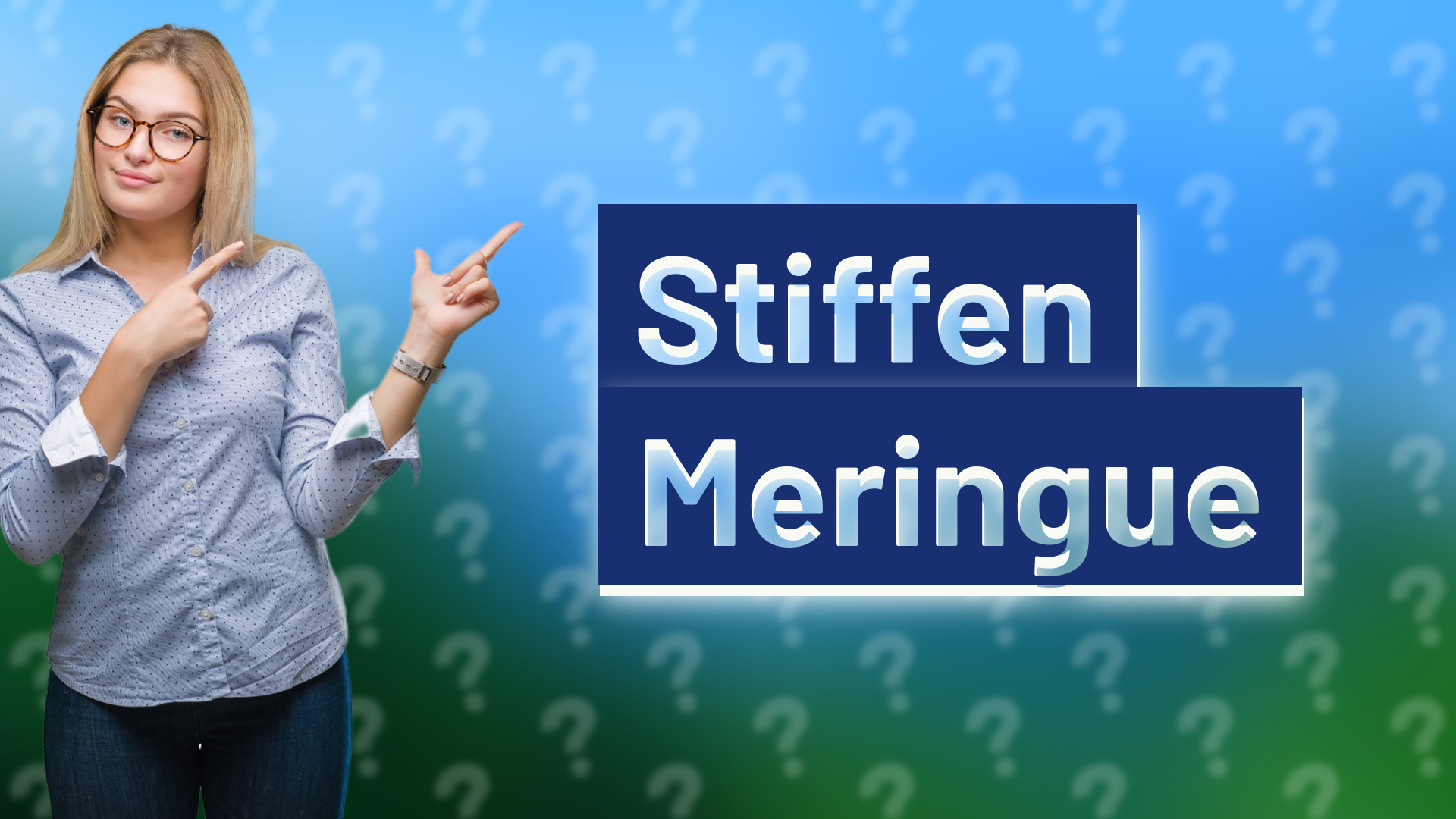 Stiffen Meringue