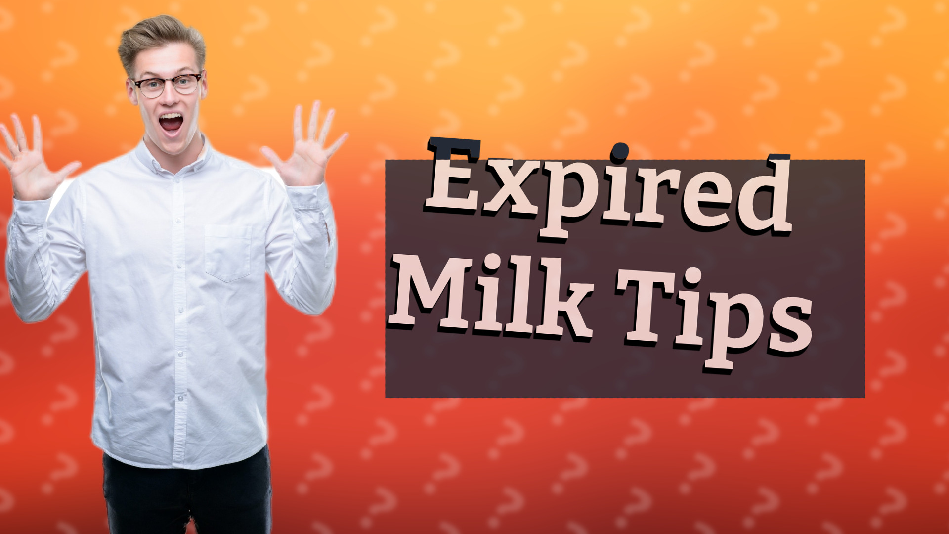 Expired Milk Tips