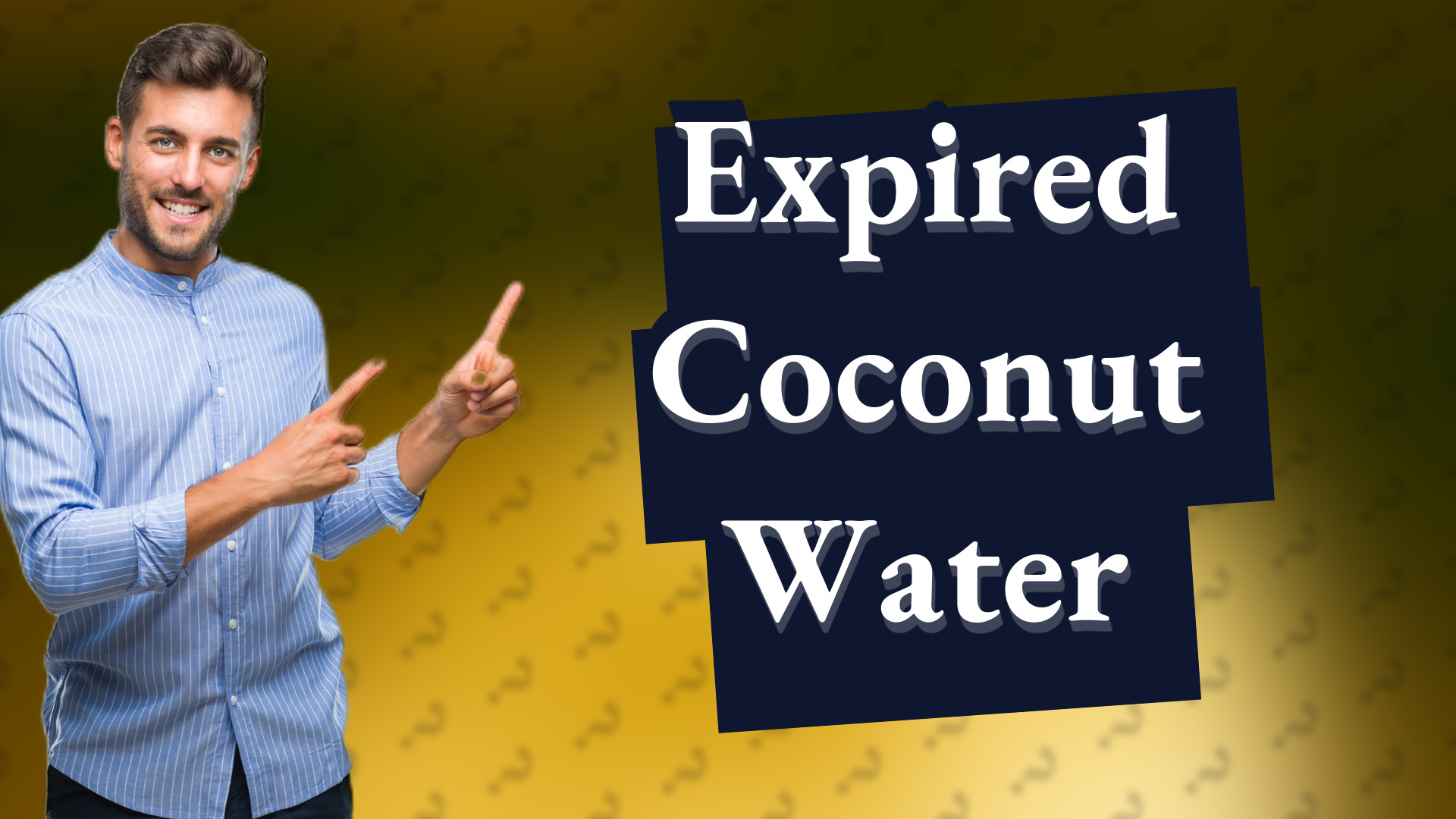 Expired Coconut Water