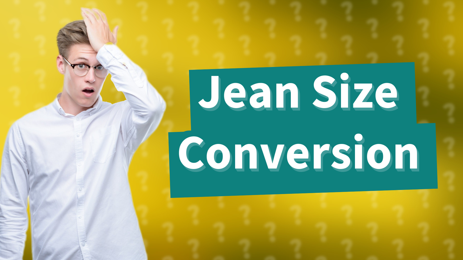 Jean Size Conversion