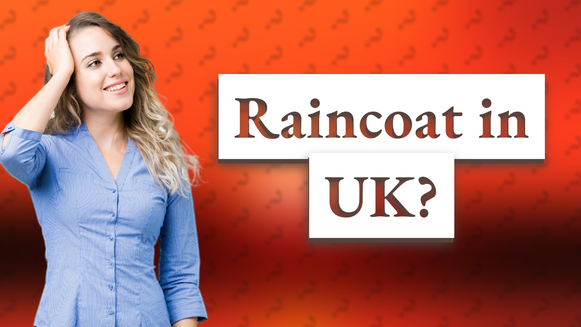 Raincoat in UK?