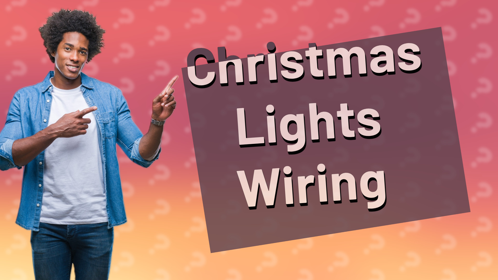 Christmas Lights Wiring