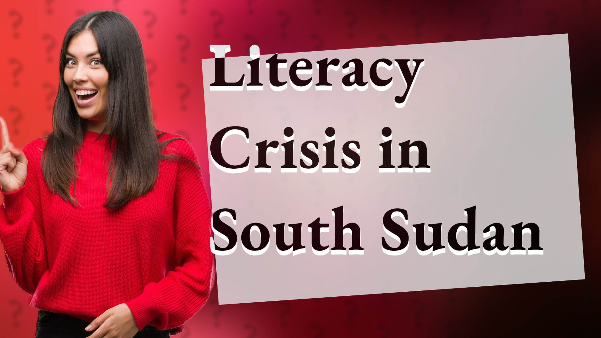 Literacy Crisis in South Sudan