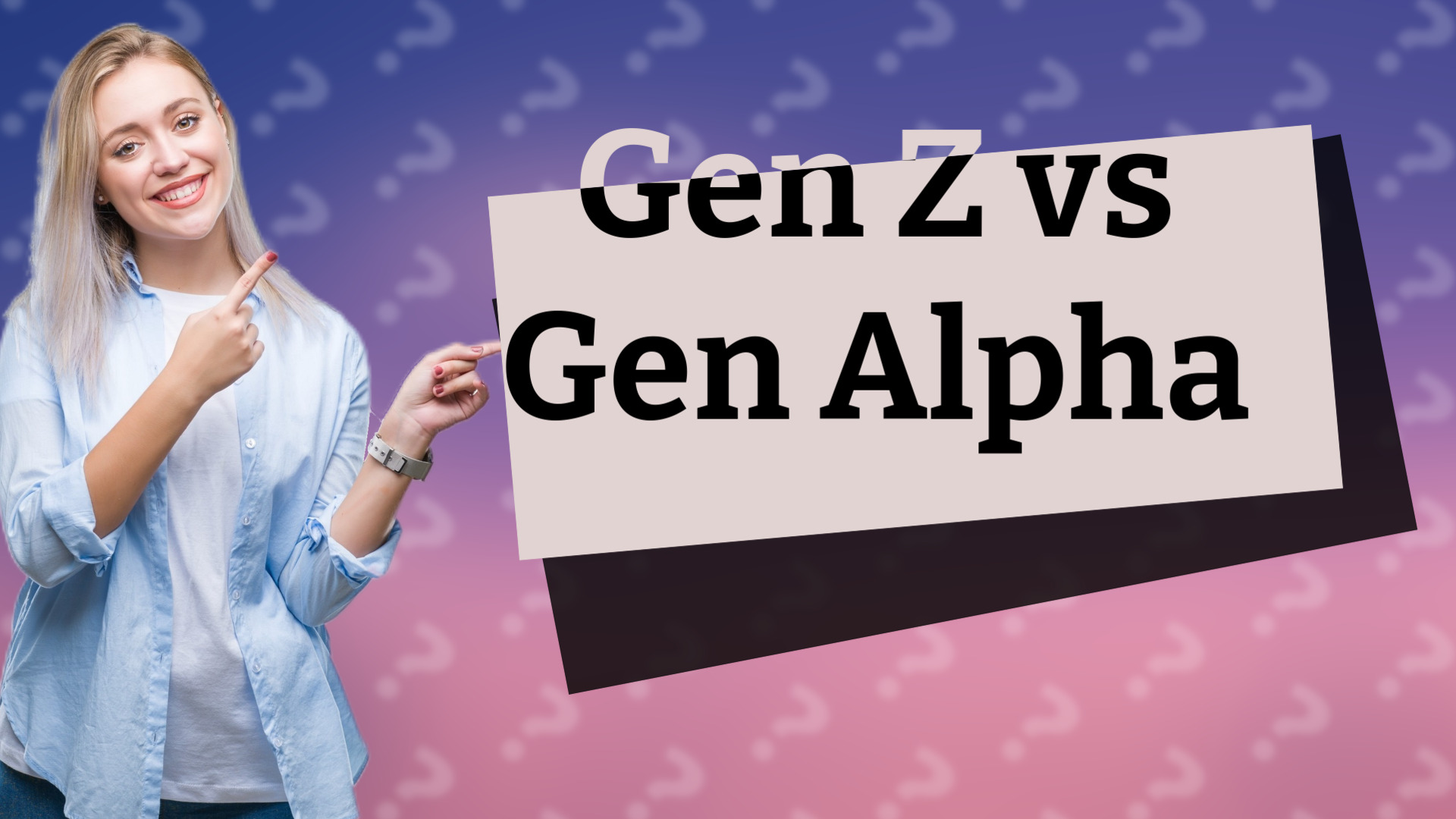 Gen Z vs Gen Alpha