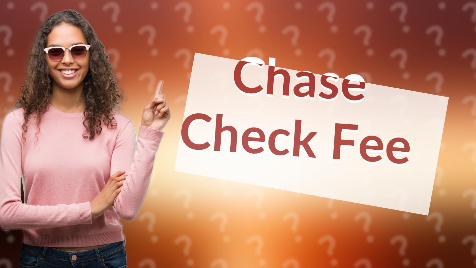 Chase Check Fee