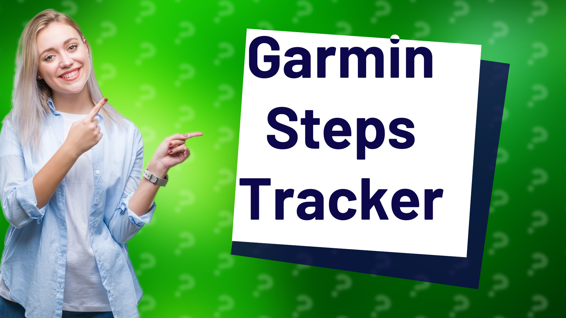 Garmin Steps Tracker
