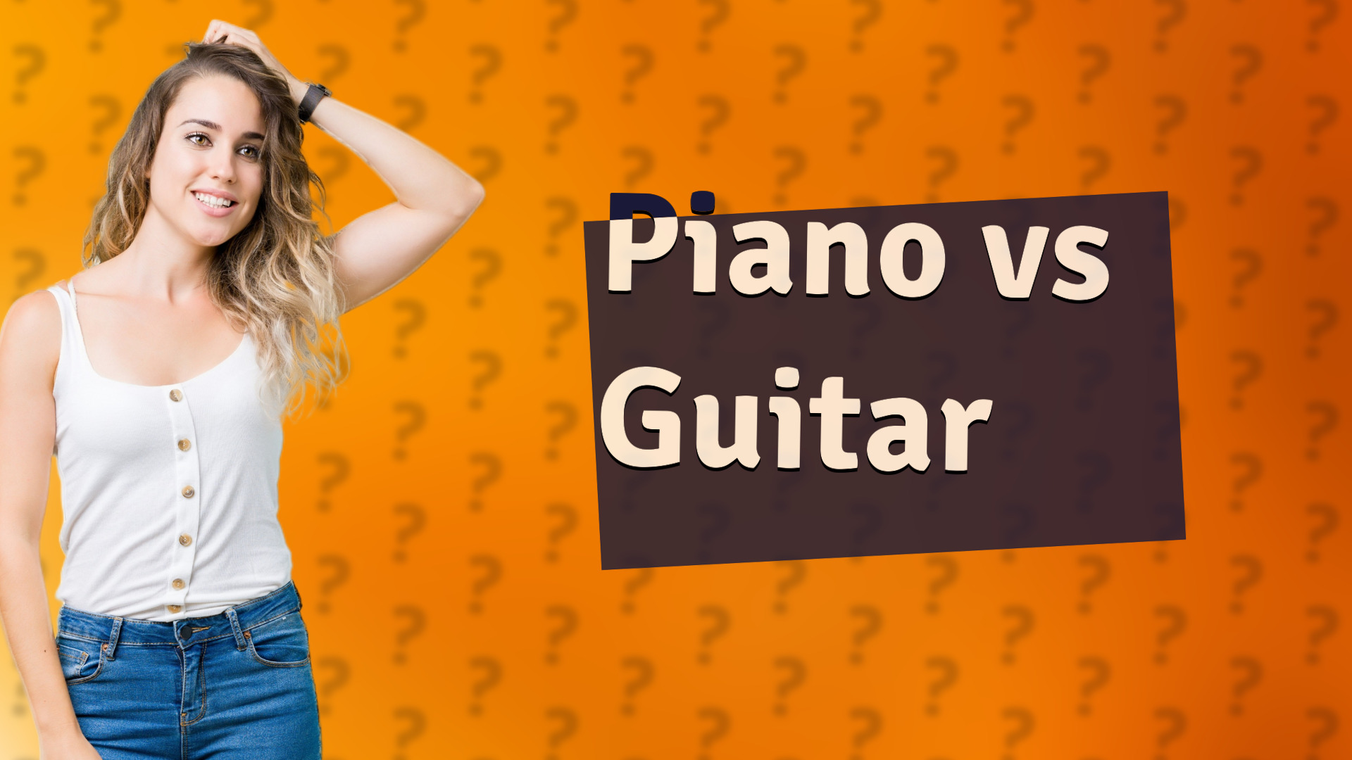 Piano vs Guitar
