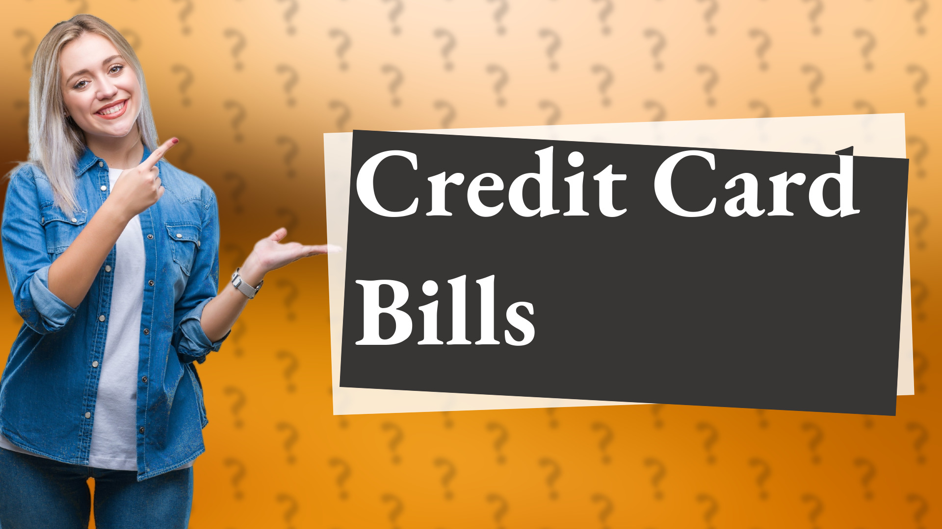 Credit Card Bills