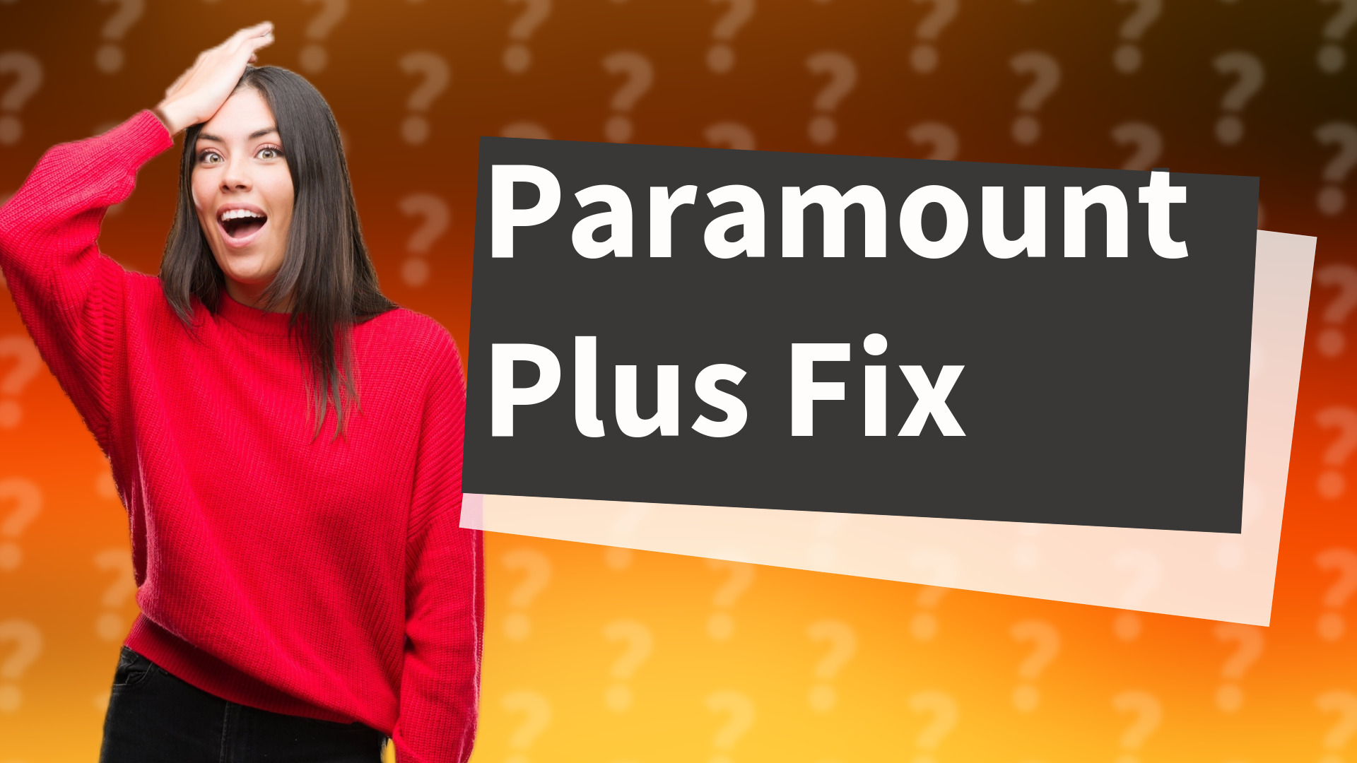Paramount Plus Fix
