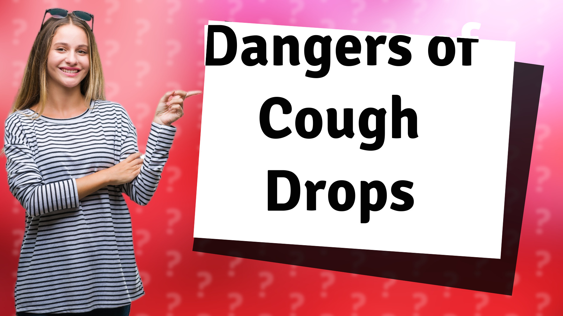 Dangers of Cough Drops