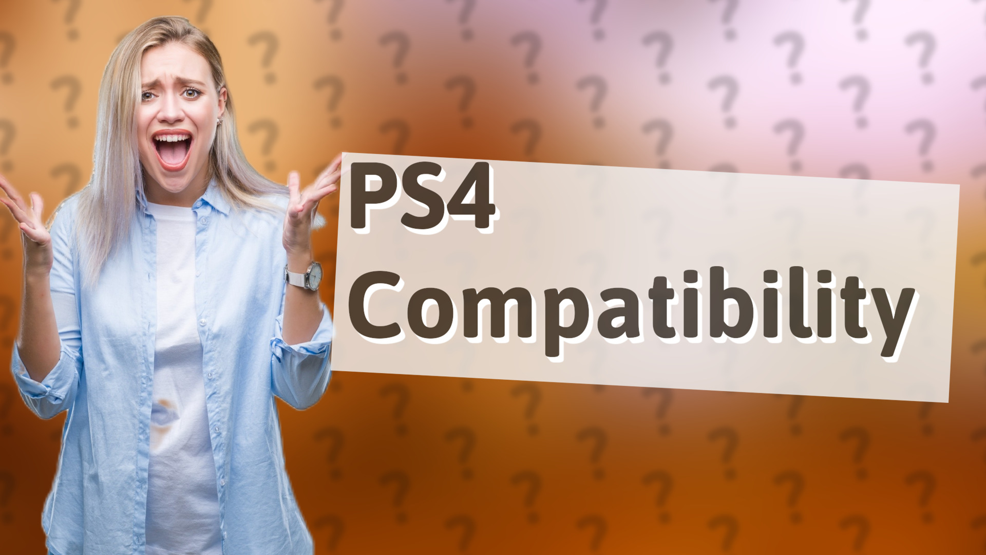 PS4 Compatibility