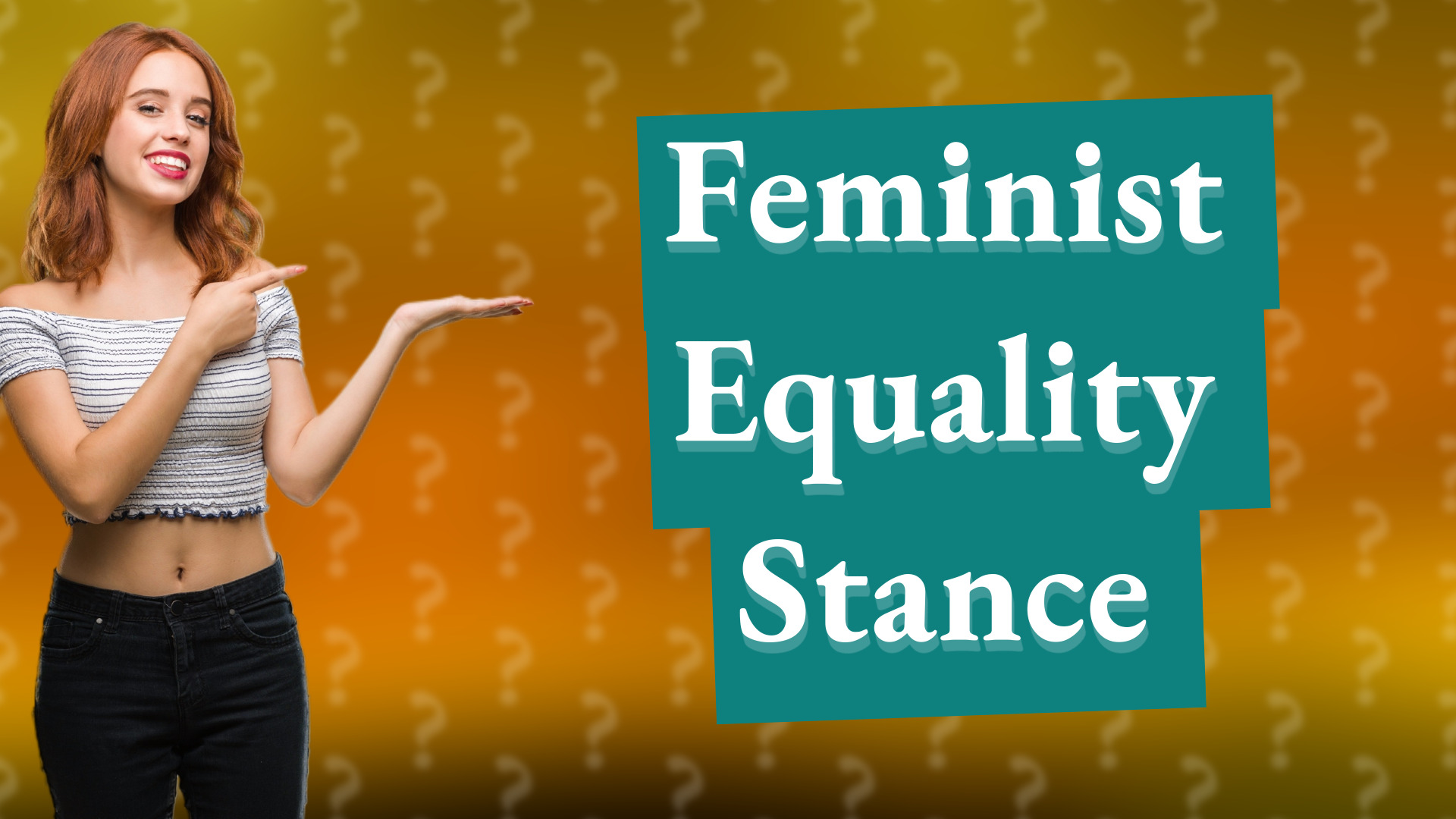 Feminist Equality Stance