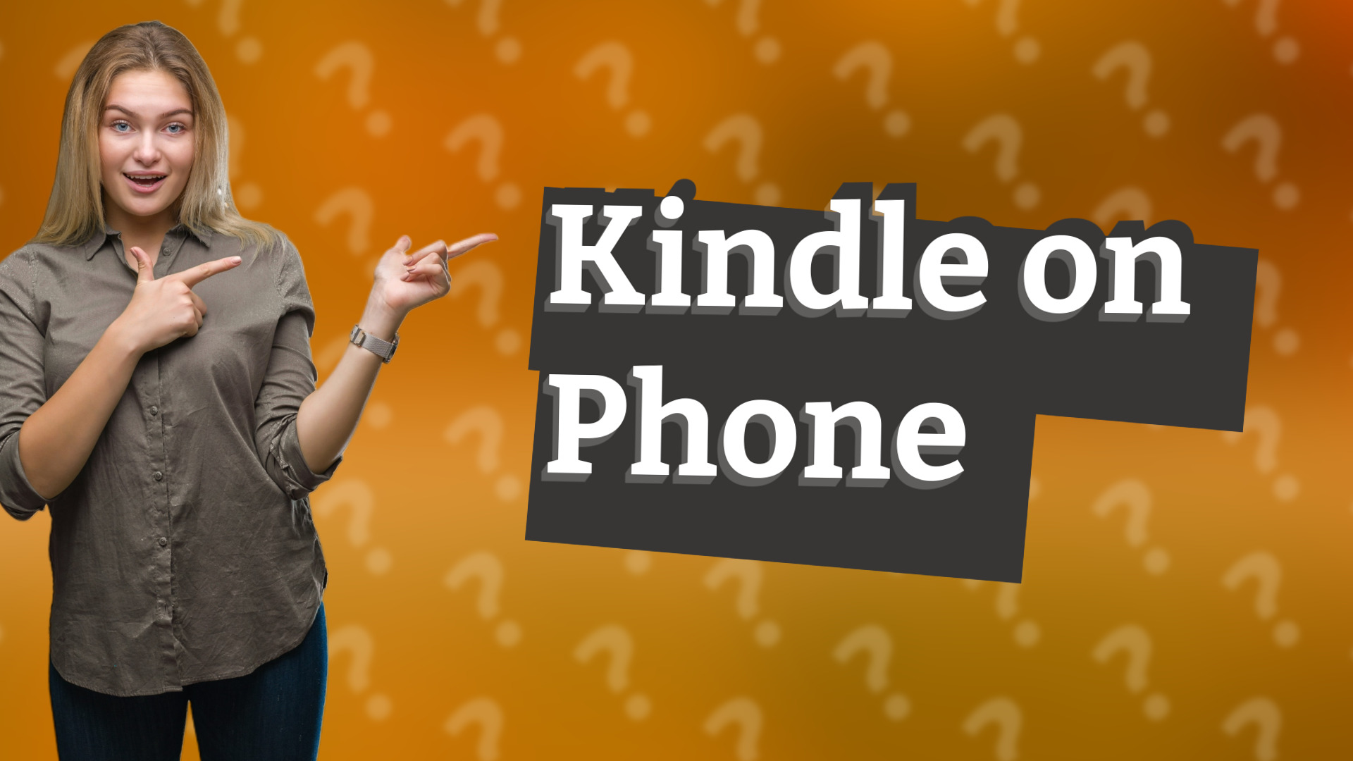 Kindle on Phone