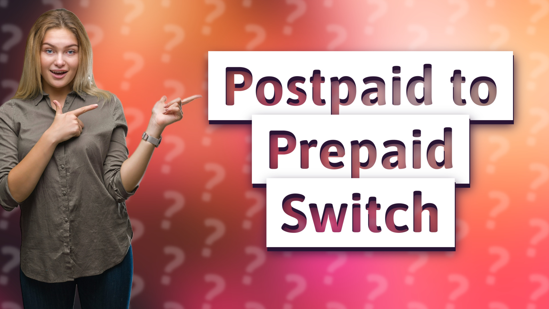 Postpaid to Prepaid Switch