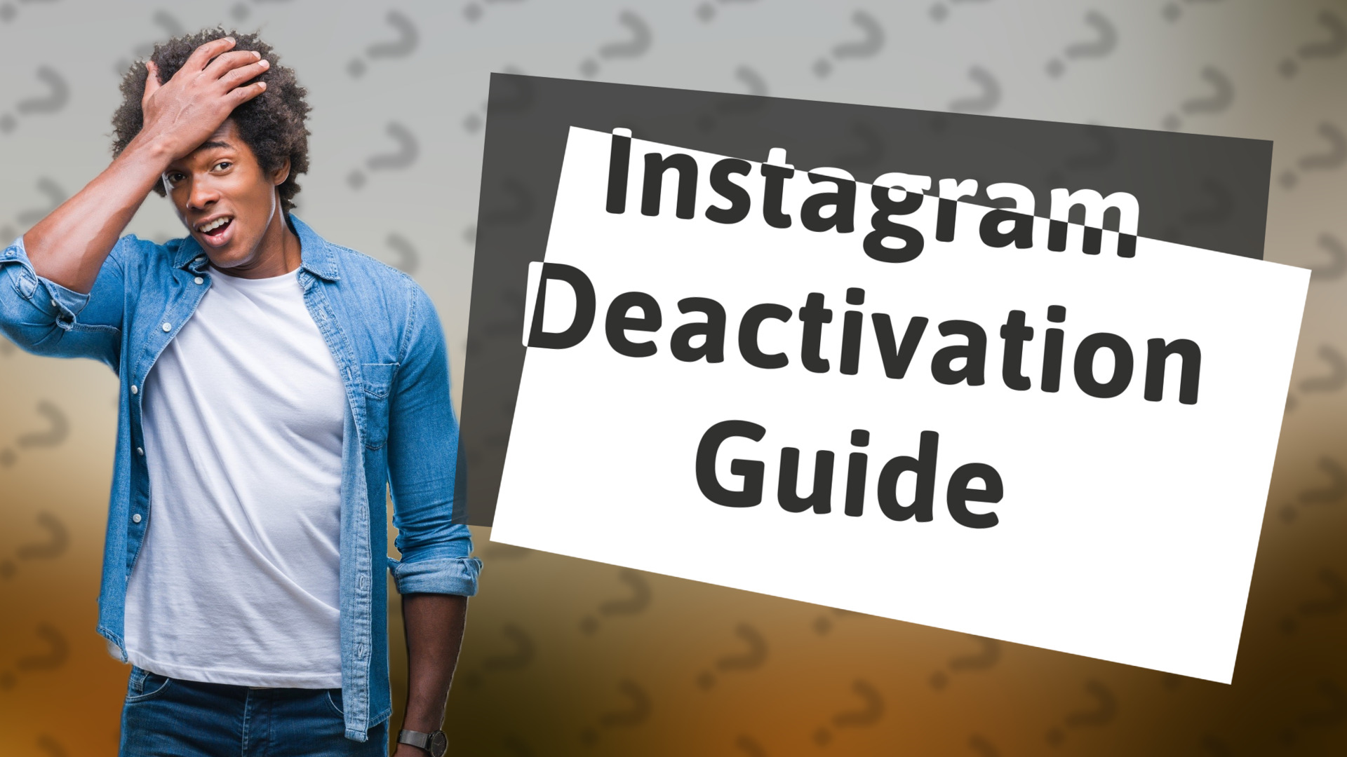 Instagram Deactivation Guide